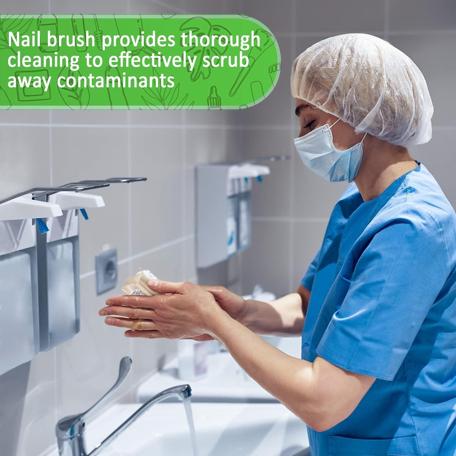 Cepillo de Mano y Uñas Konex Antideslizante 10x4.5cm