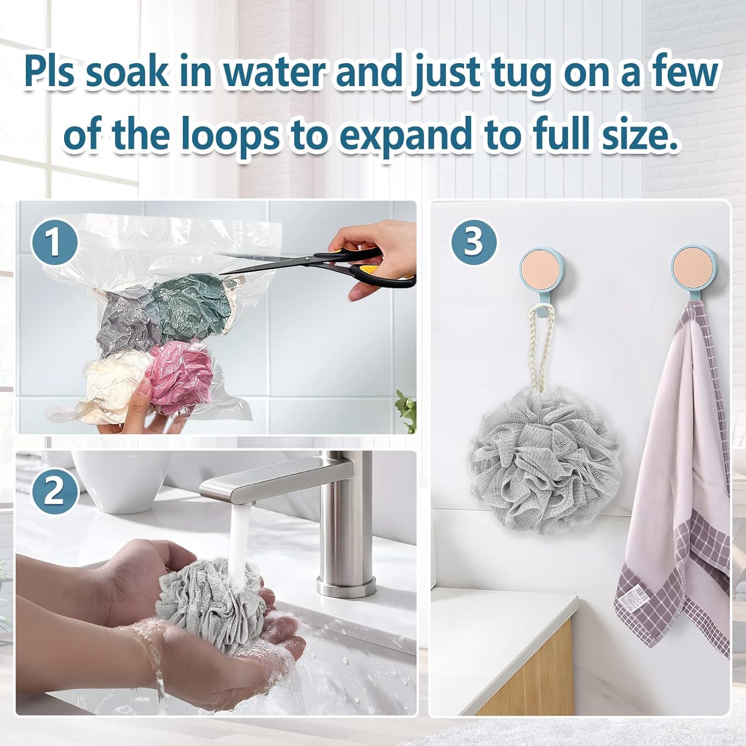 Esponja de Lufa Exfoliante Awontar 11.4 cm 60g 4 Colores