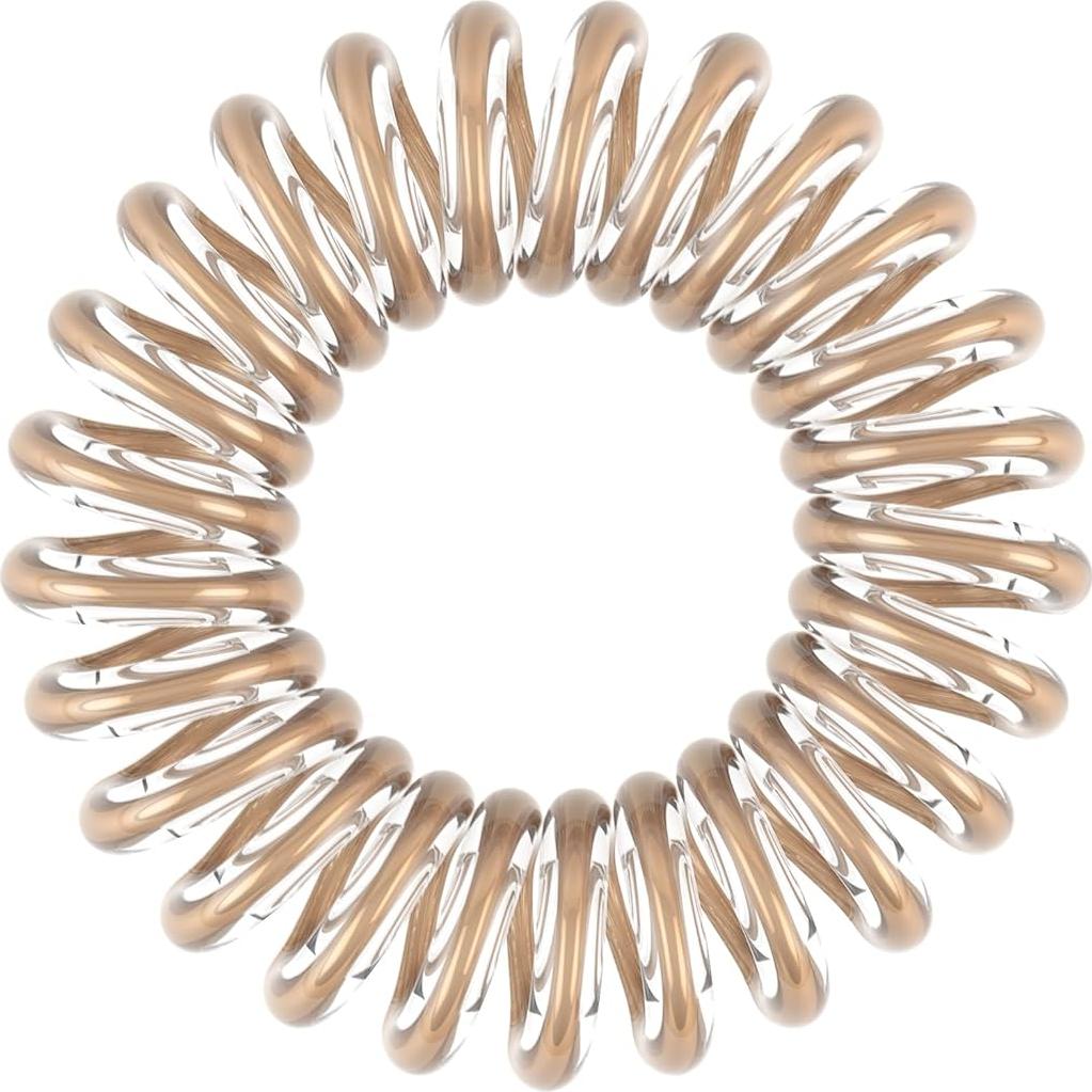 Invisibobble Original - Paquete de 3 Lazos para Cabello Bronce