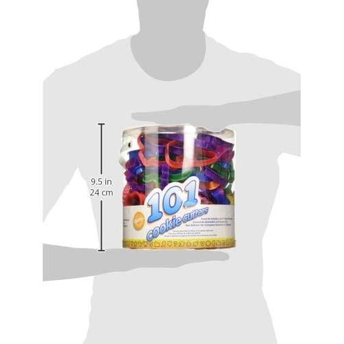 Juego de Cortadores de Galletas Wilton 101 Piezas - Alfabeto y Temas