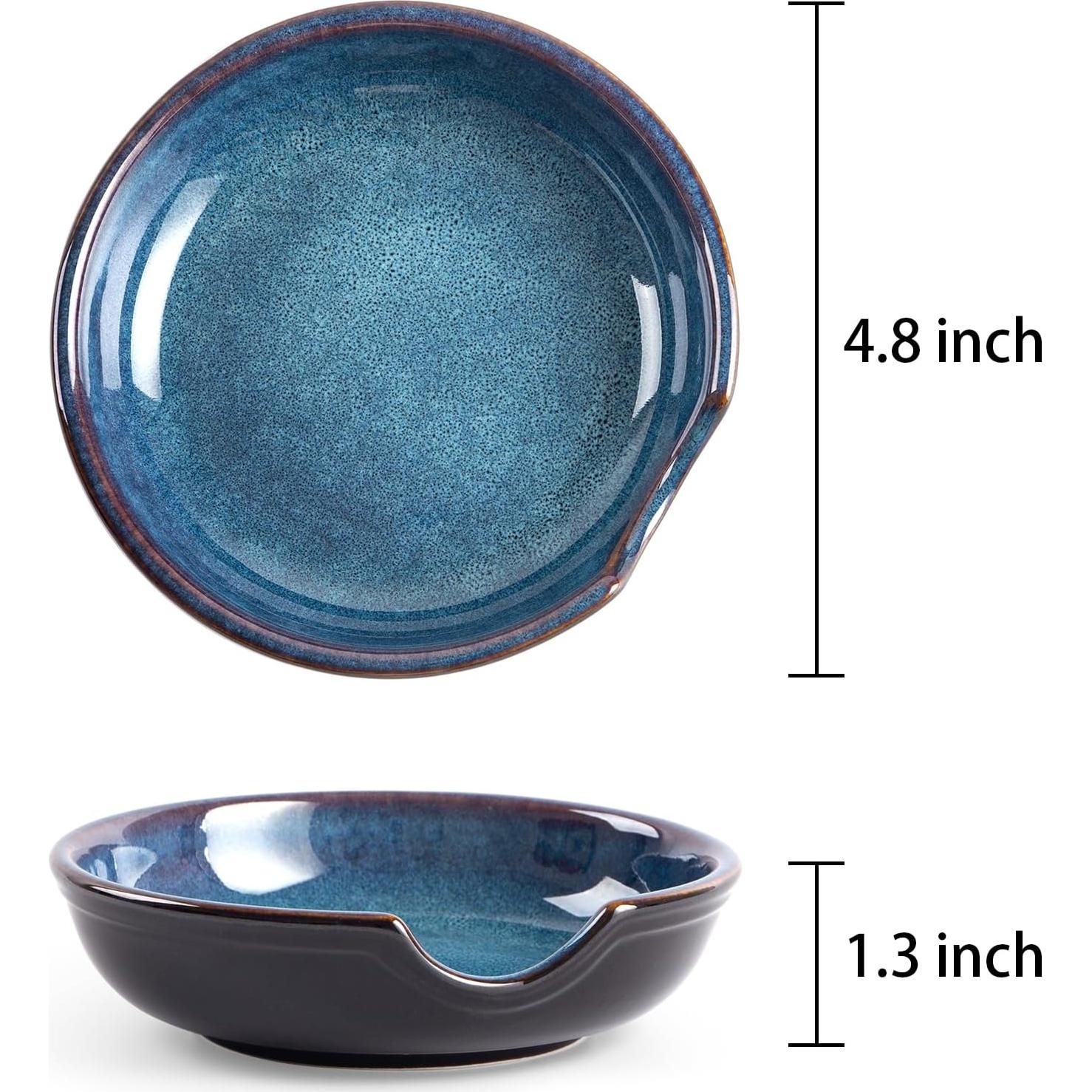 Reposapucheros de Cerámica Tacuhy Azul 12.2 cm Resistente al Calor