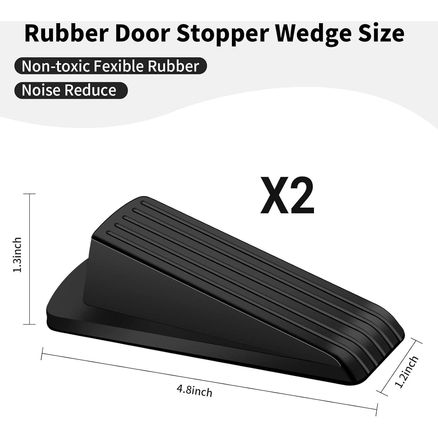 Calzos de Goma CAGSIG para Puertas - Paquete de 2 Unidades