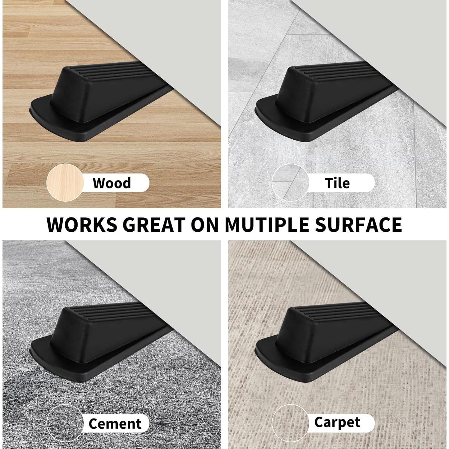 Calzos de Goma CAGSIG para Puertas - Paquete de 2 Unidades