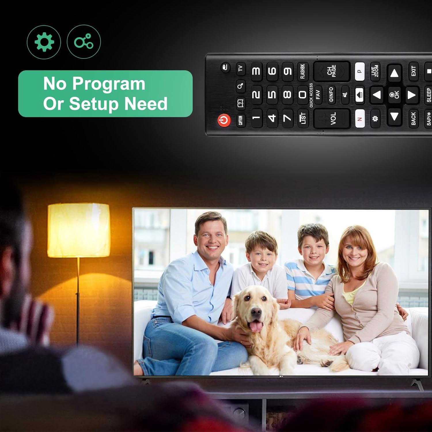 Control Remoto Angrox para LG Smart TV - Modelo AH-5307