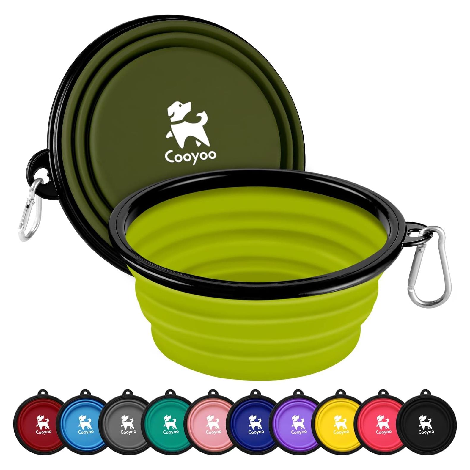 Cuencos Plegables para Perros y Gatos COOYOO - 2 Unidades