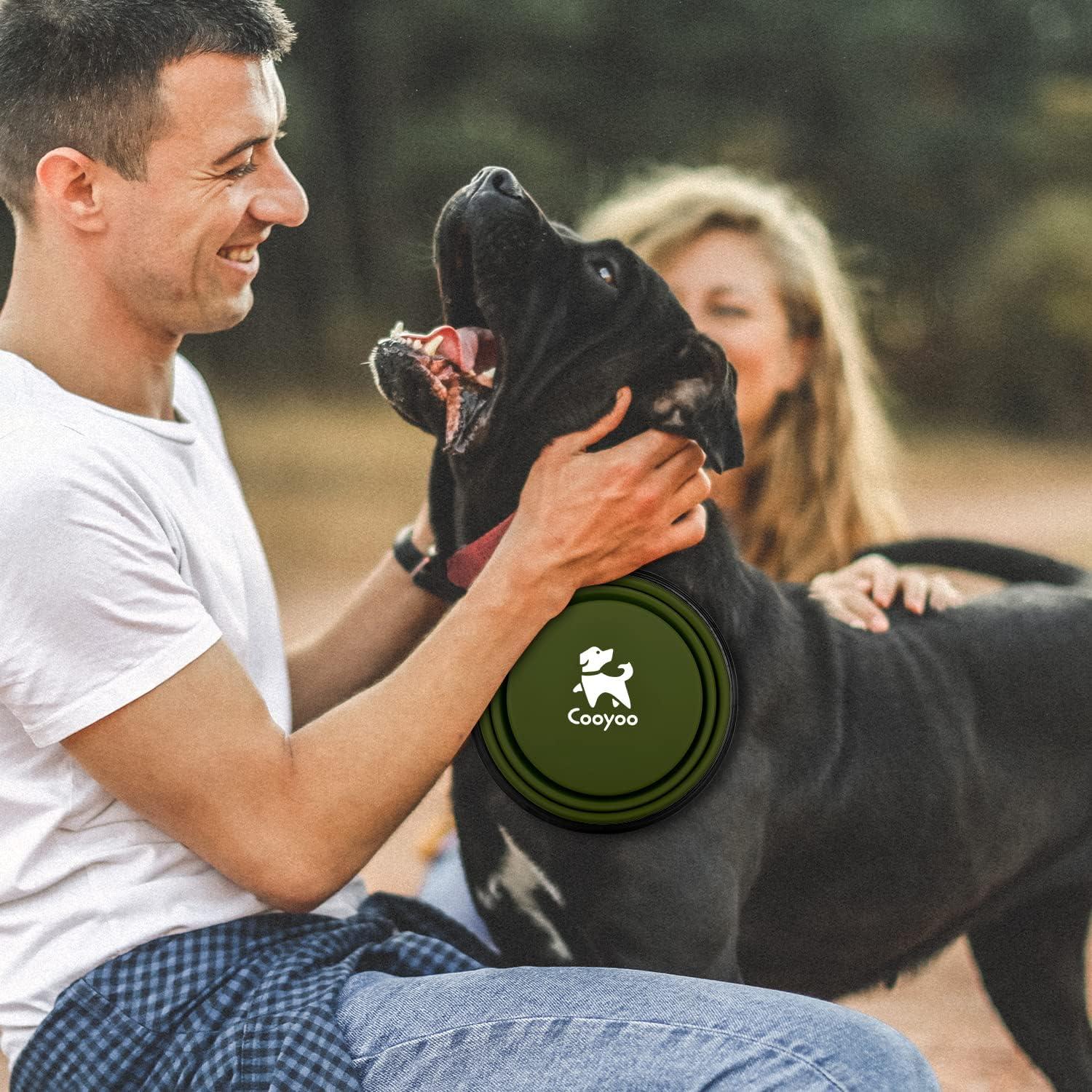 Cuencos Plegables para Perros y Gatos COOYOO - 2 Unidades