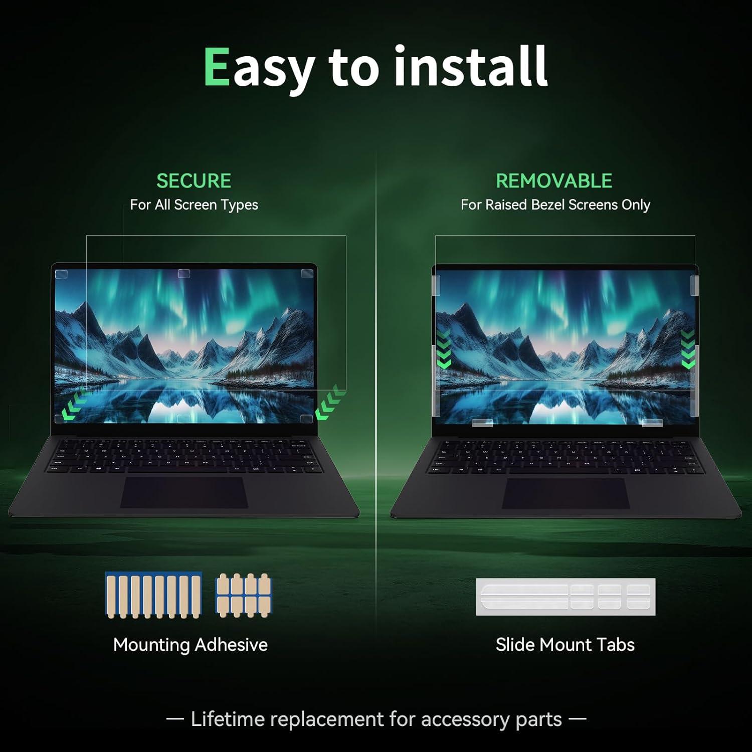 Filtro de Privacidad para Laptop 13.3" MaoYeye Antirreflejo