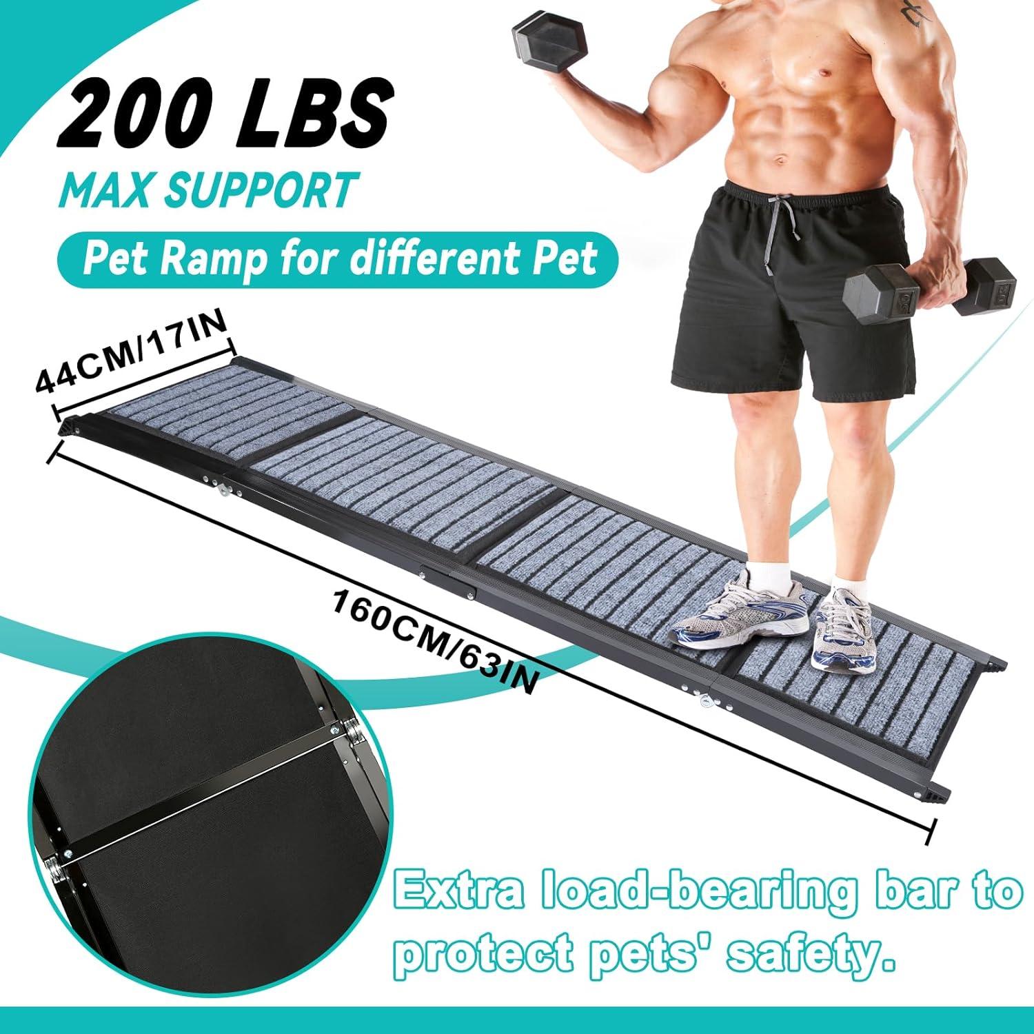 Rampa Plegable para Perros Wn's Day 160 cm Antideslizante