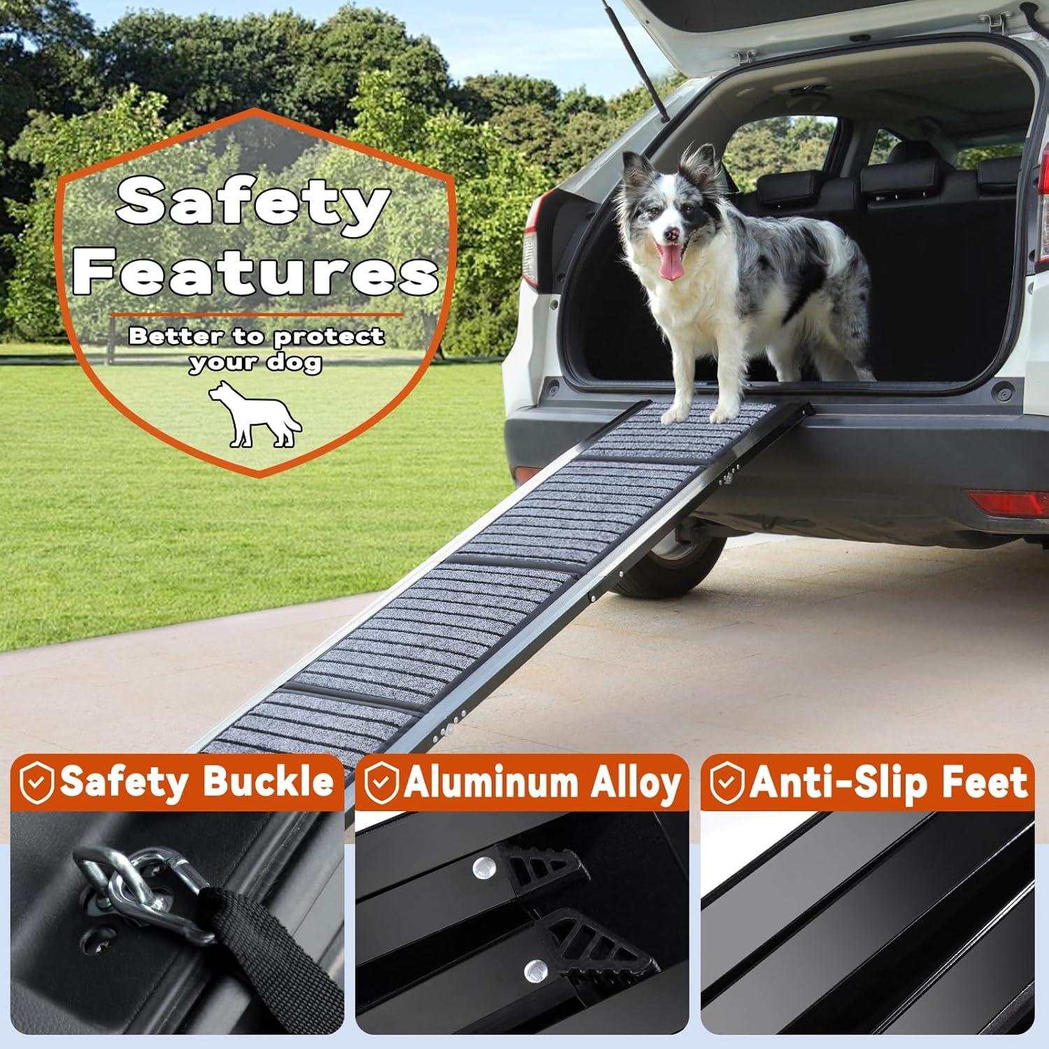 Rampa Plegable para Perros Wn's Day 160 cm Antideslizante