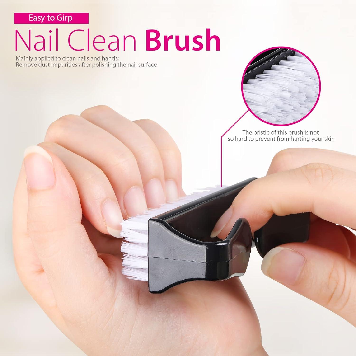 Kit de herramientas para quitar gel de uñas Teenitor - 114 almohadillas, clips, limas y más