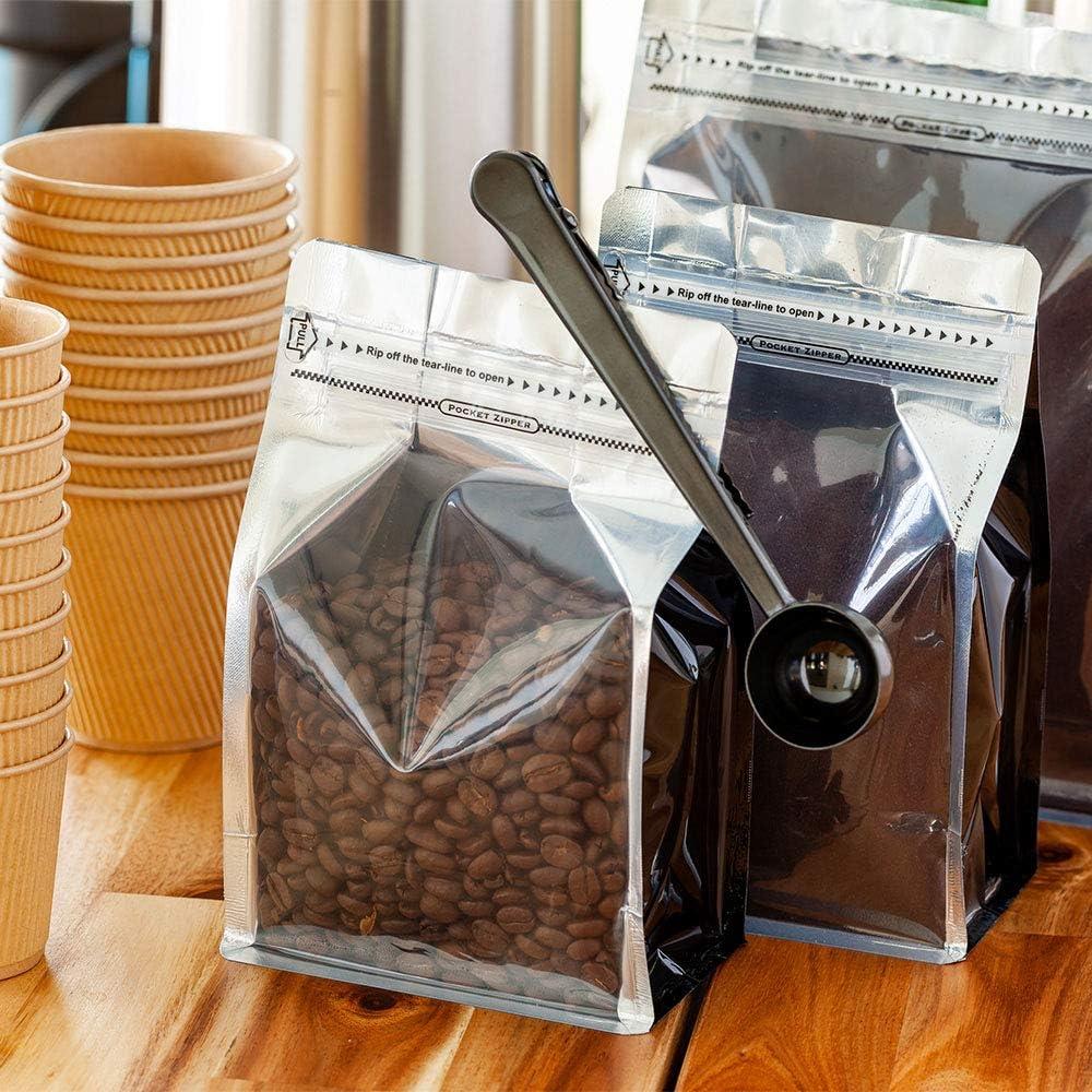 Cucharón Medidor de Café Restaurantware Acero Inoxidable Negro