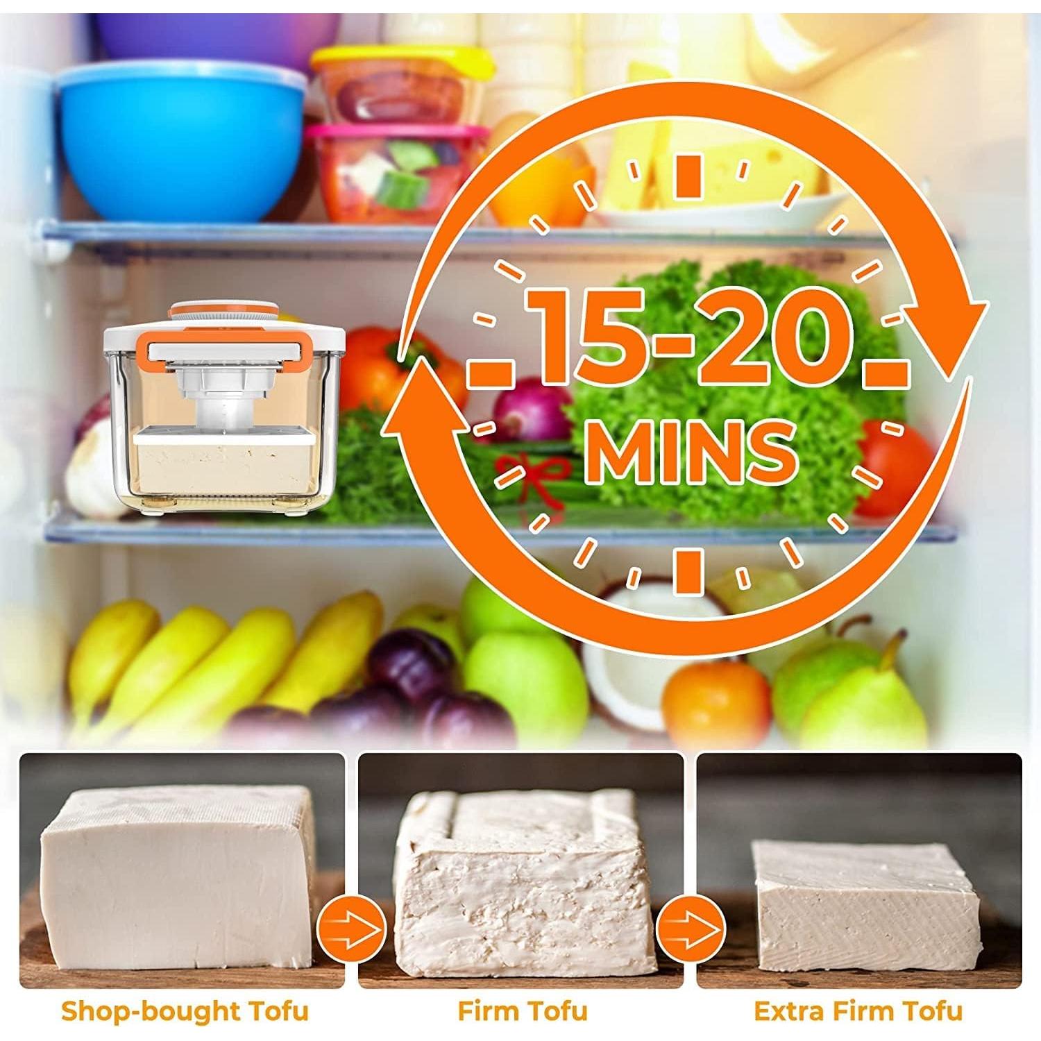 Prensa de Tofu Ajustable Yarkor - Libre de BPA, 0.8 kg