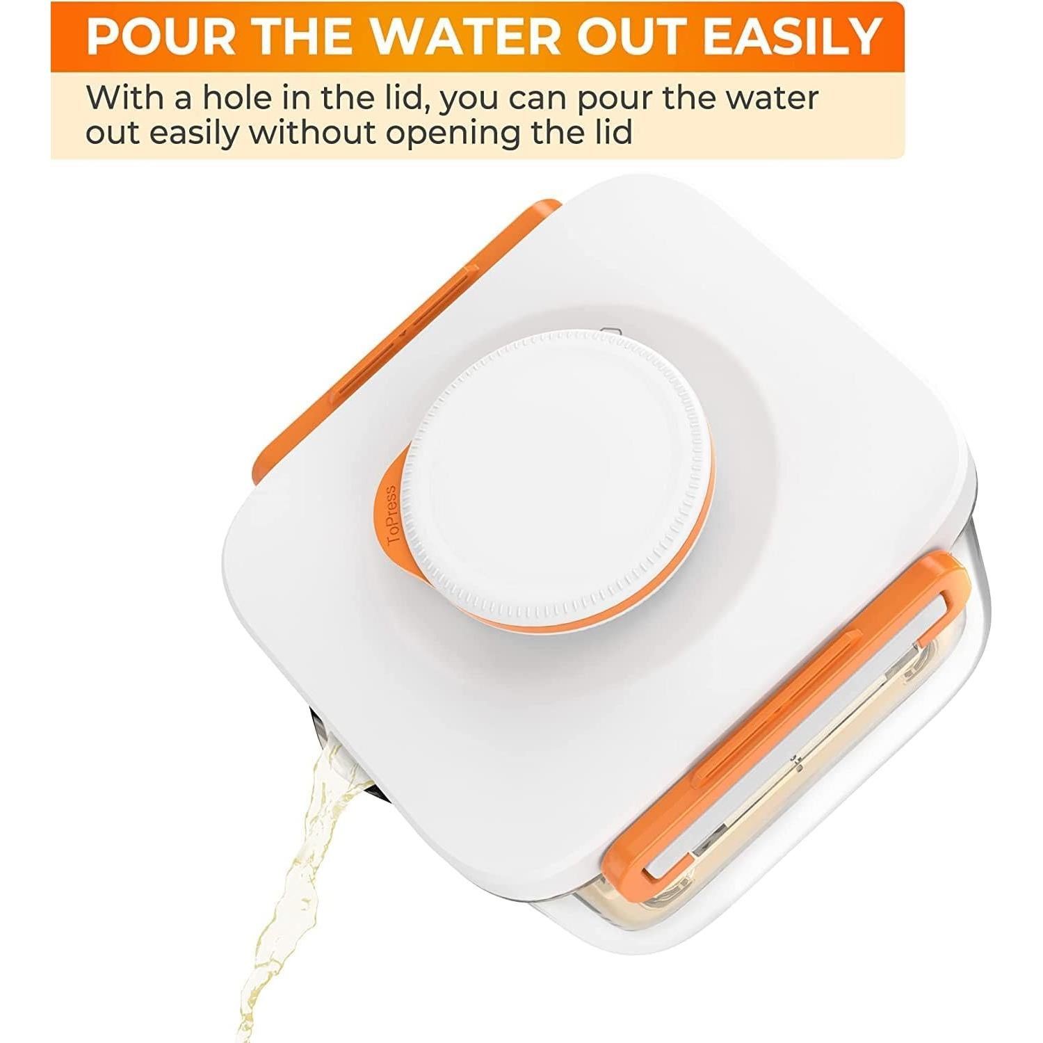 Prensa de Tofu Ajustable Yarkor - Libre de BPA, 0.8 kg