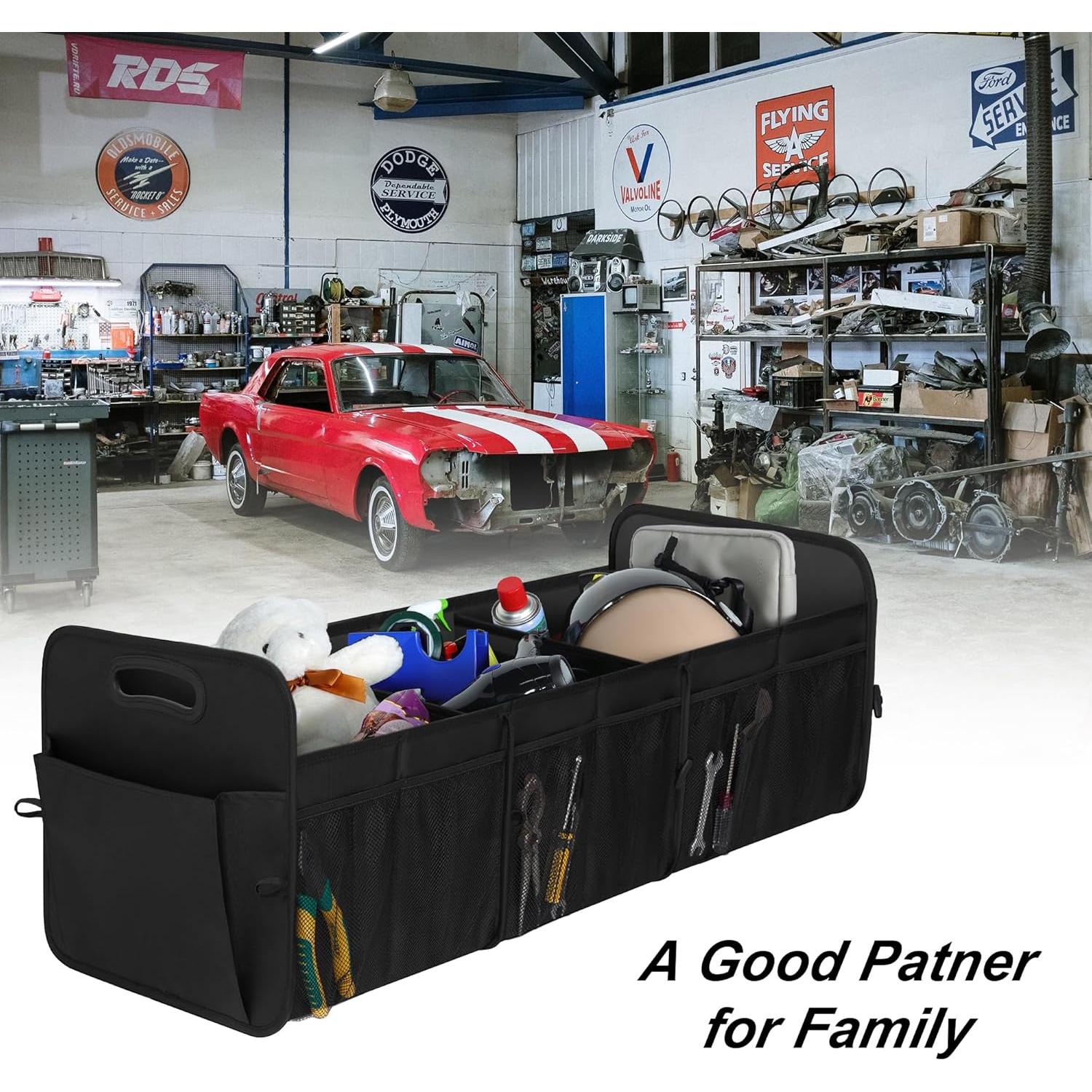 Organizador de Maletero Femuar TLAF-0142 90L Plegable Negro