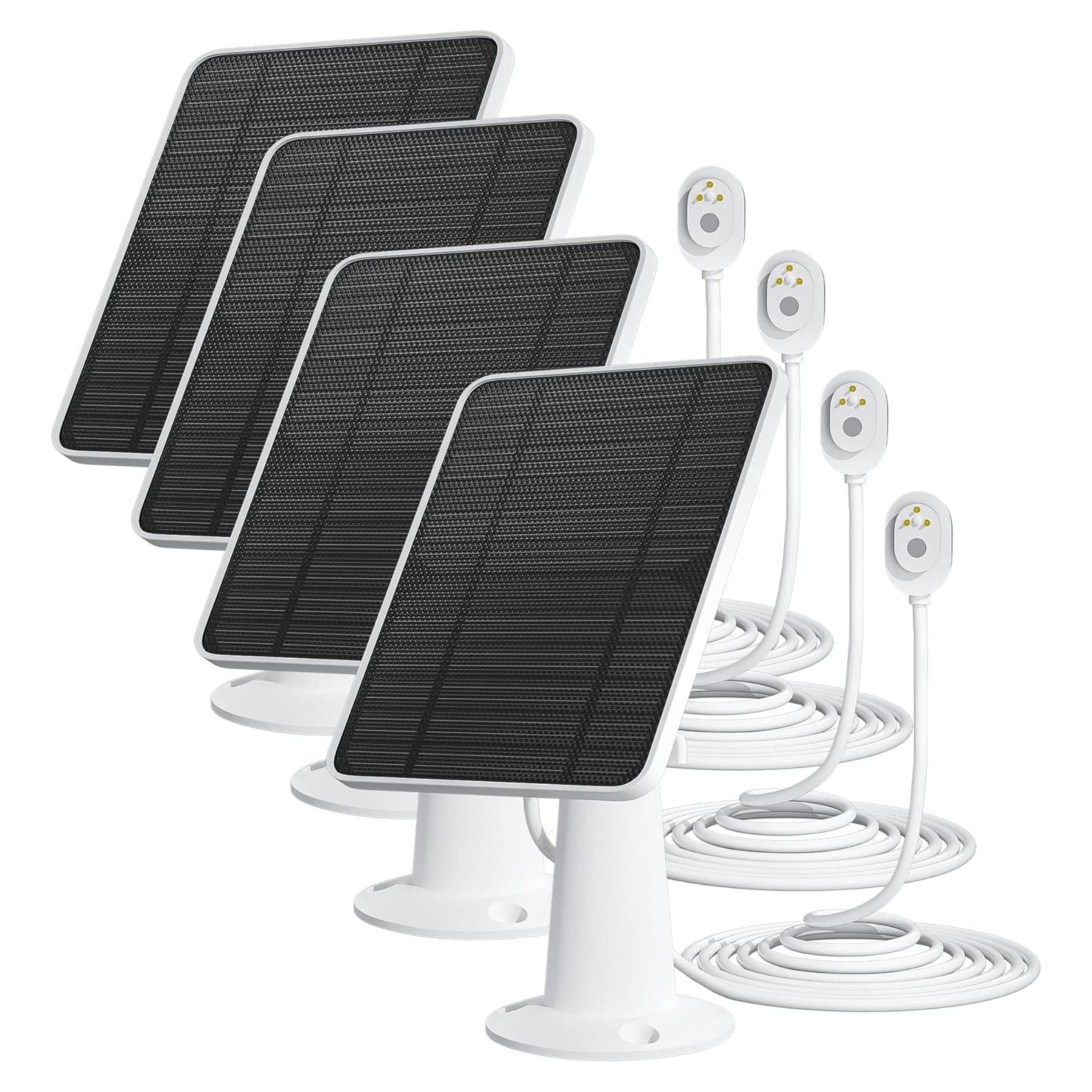 Cargador Solar WININMETA para Cámaras Arlo Pro 4 4.5W IP65