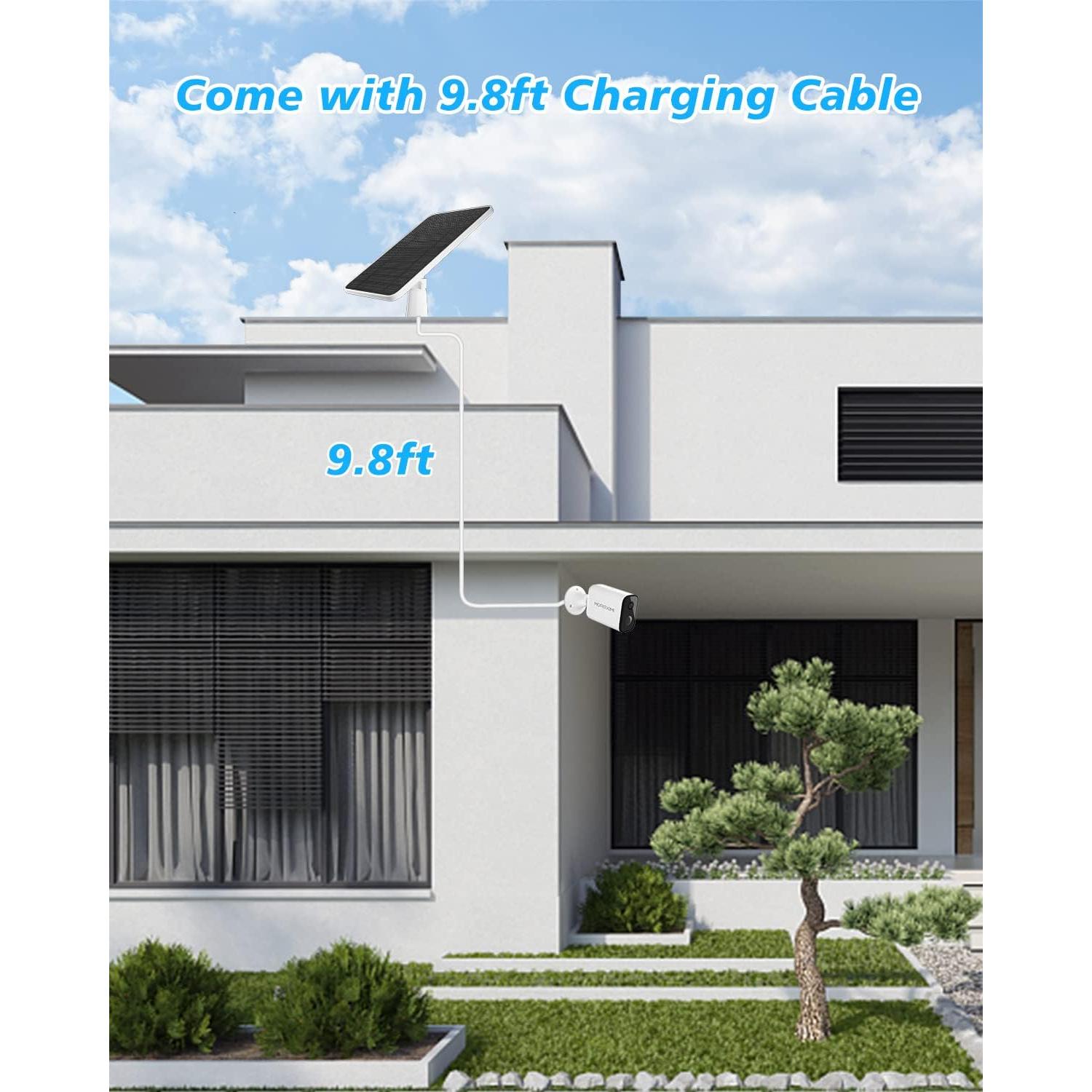 Cargador Solar WININMETA para Cámaras Arlo Pro 4 4.5W IP65