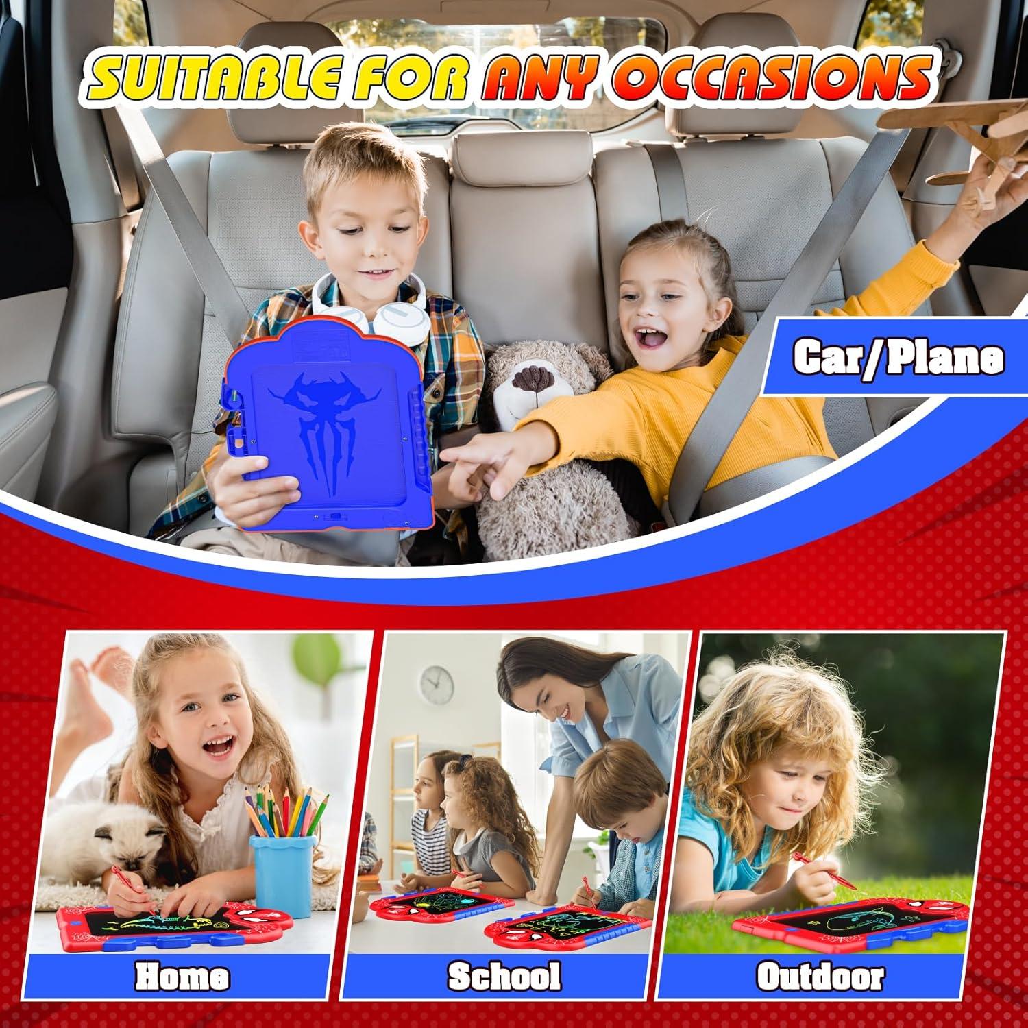 Tablet de Escritura LCD Spidolapse 8.5" Colorida para Niños