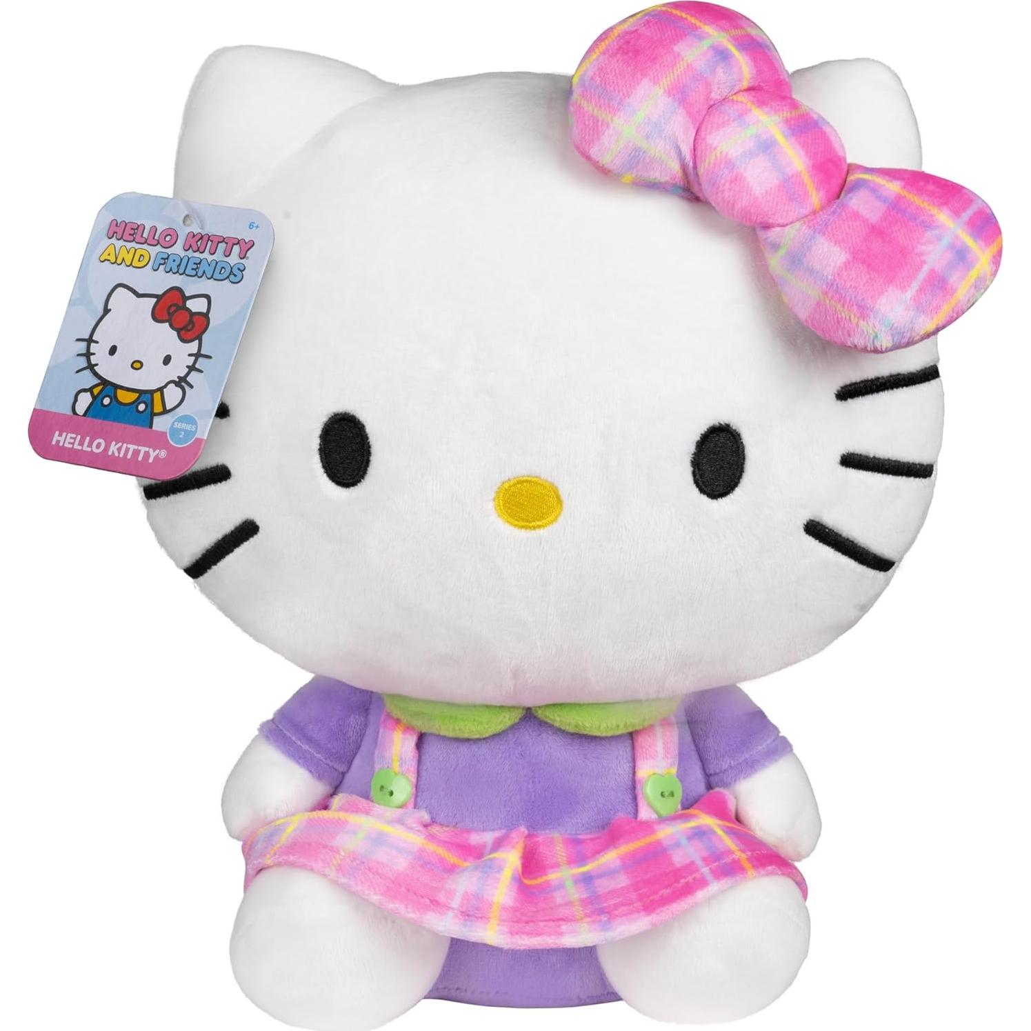 Peluche Neon Hello Kitty 30 cm - Producto Oficial Jazwares
