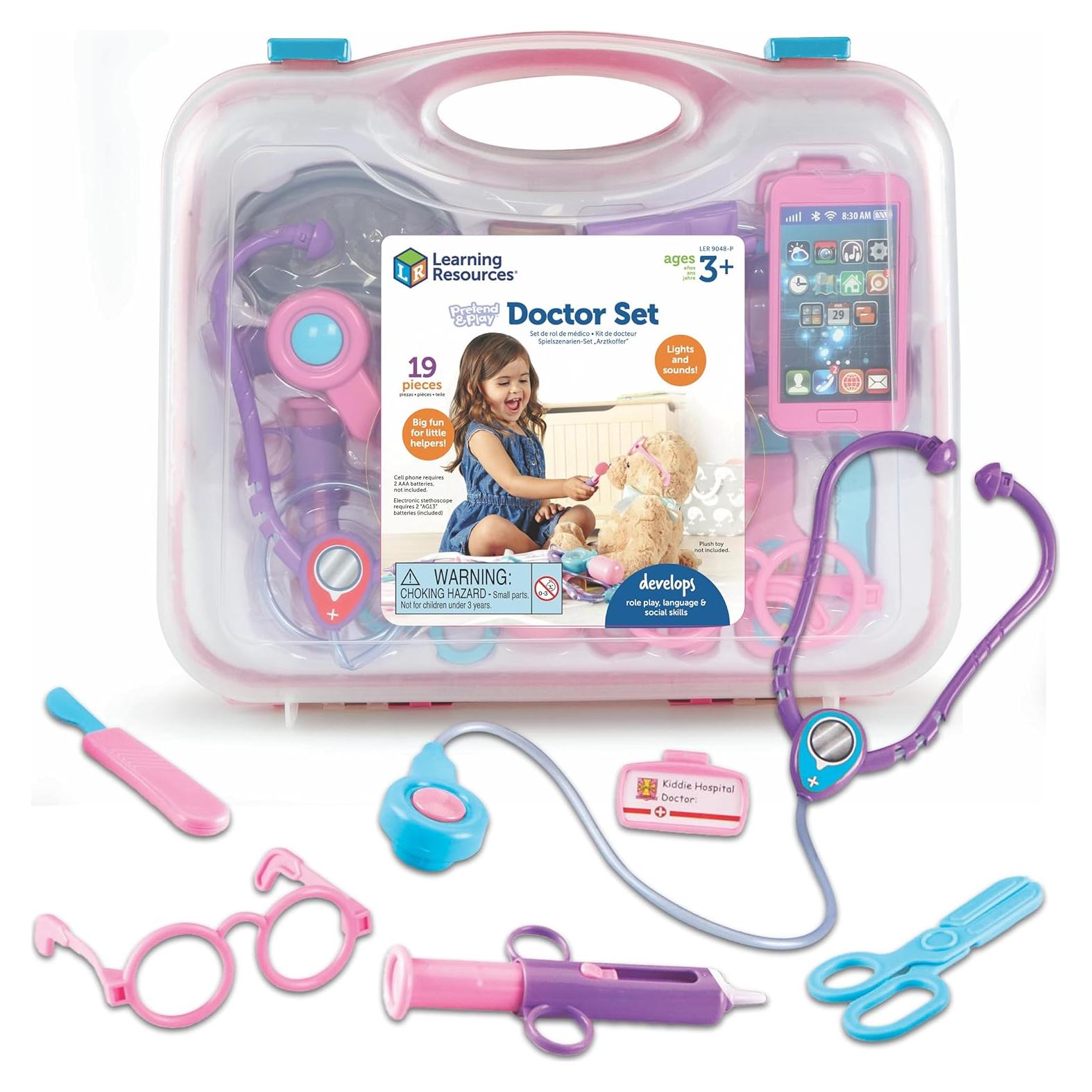 Kit de Doctor Rosa Learning Resources - 19 Piezas Educativas