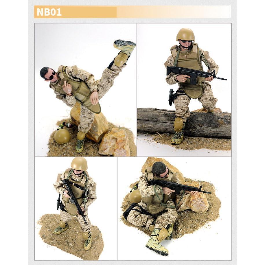 Figuras de Acción 12" Pattiz Navy SEAL con Accesorios