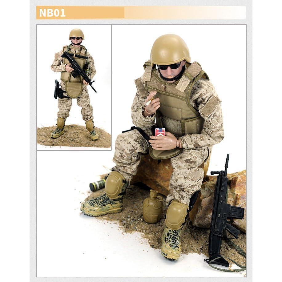 Figuras de Acción 12" Pattiz Navy SEAL con Accesorios