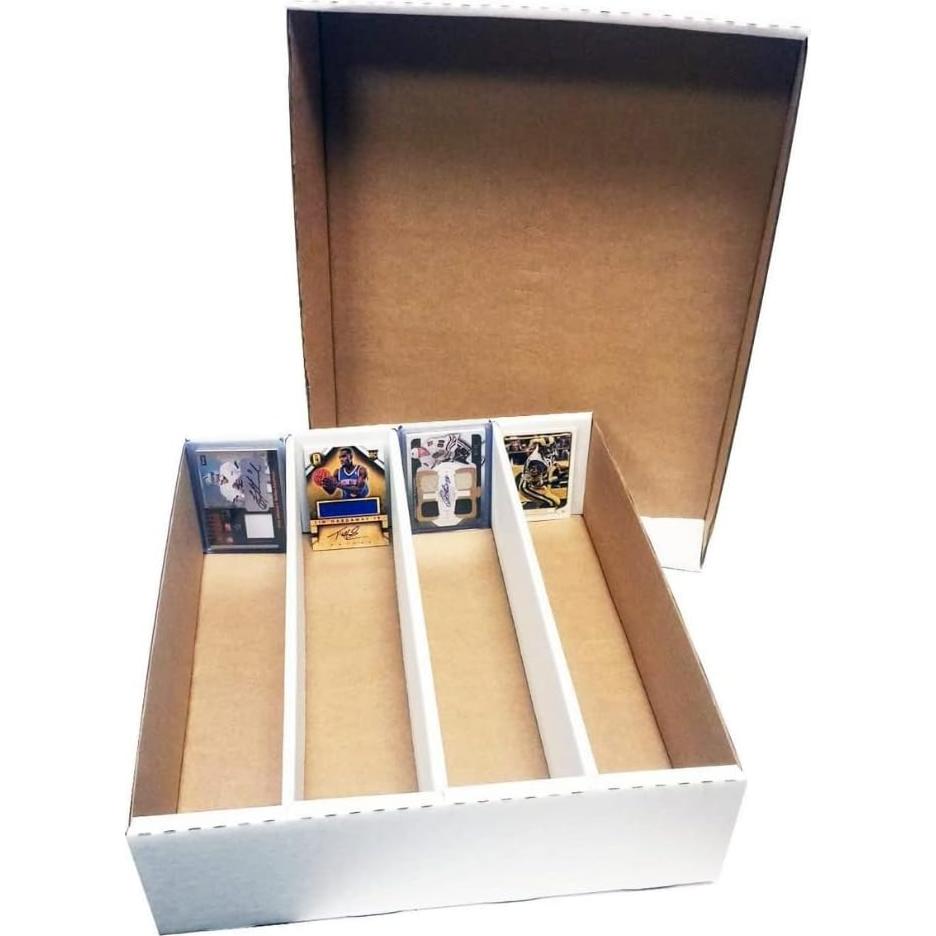 Caja de Almacenamiento Boca Tica para 3200 Cartas - 4 Paquete