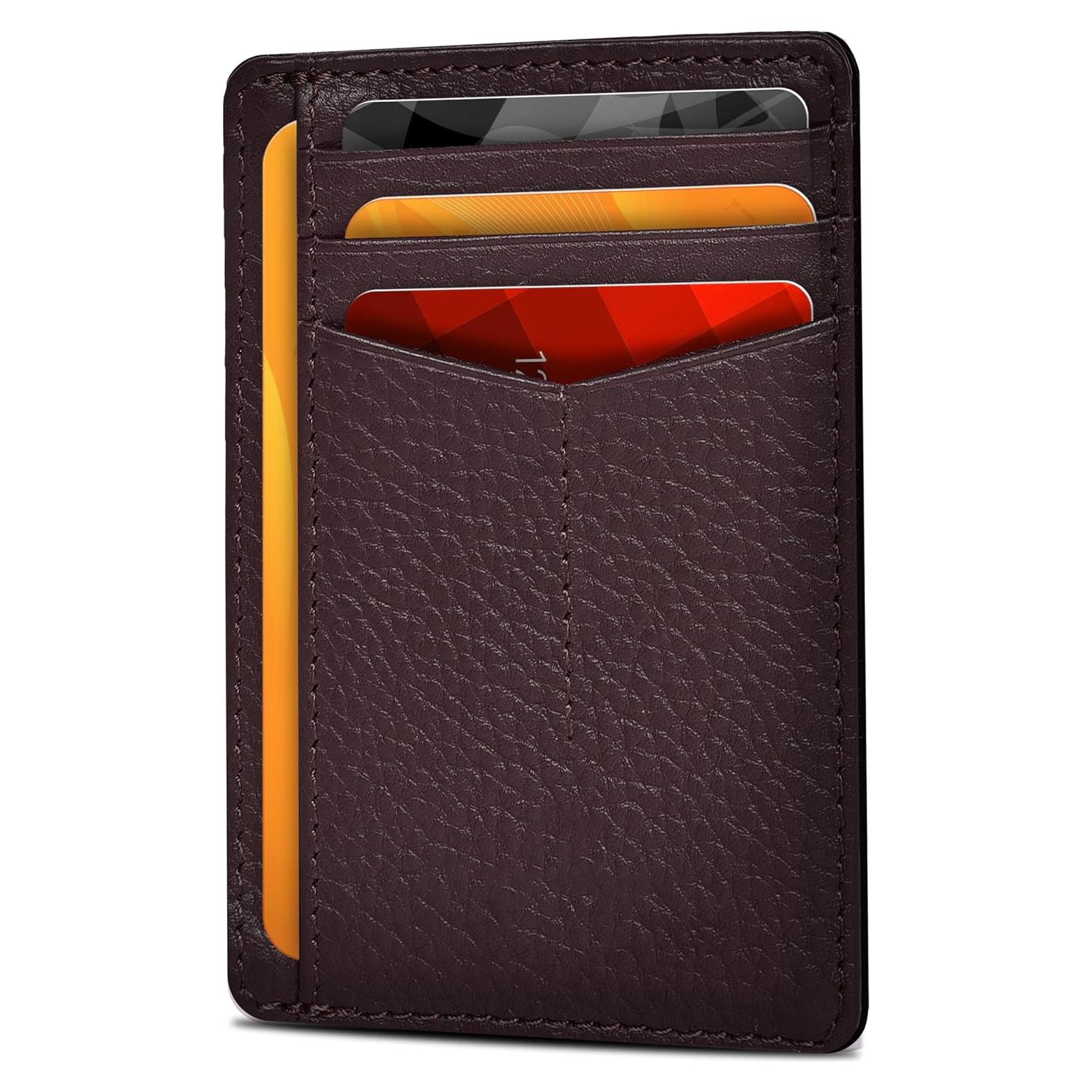 Cartera Minimalista Slim de Cuero Clifton Heritage RFID