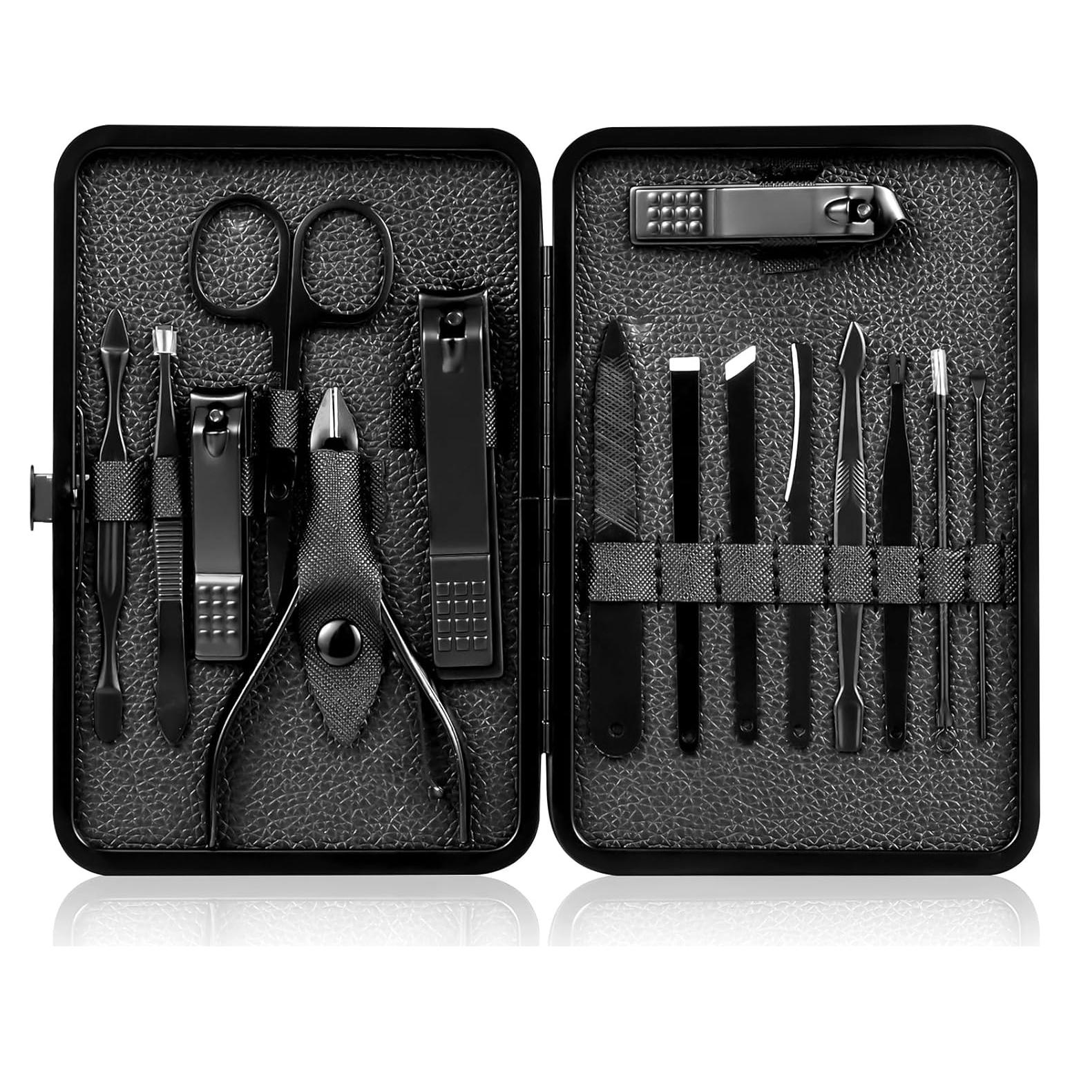 Kit de Cortauñas de Acero Inoxidable QLNE - Manicura y Pedicura