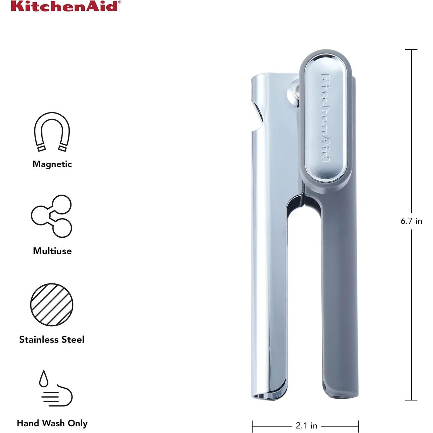 Abrebotellas Multifuncional KitchenAid Gris 2 en 1 Manual