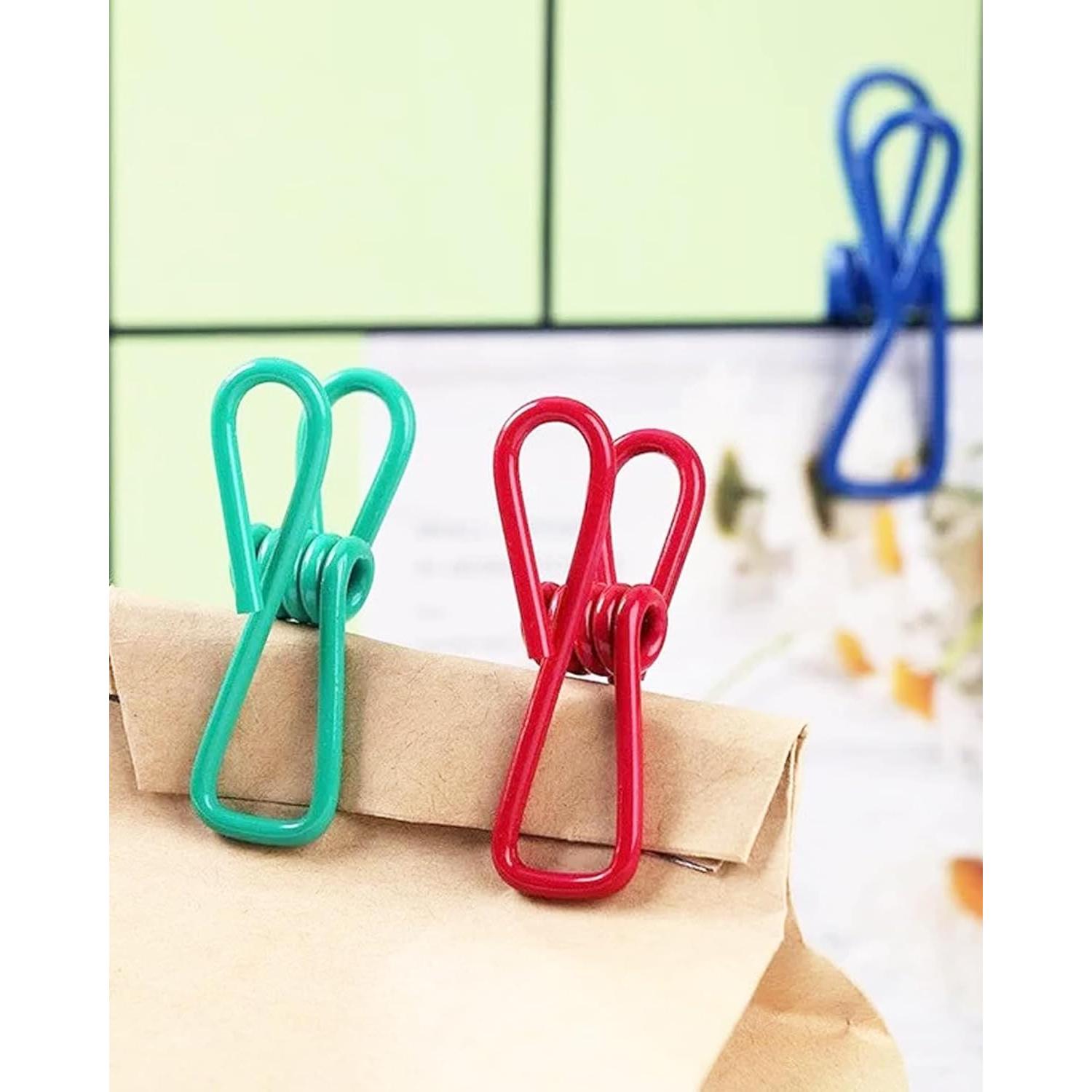 Clips de Metal Multipropósito CUARUSUIKA - Paquete de 10