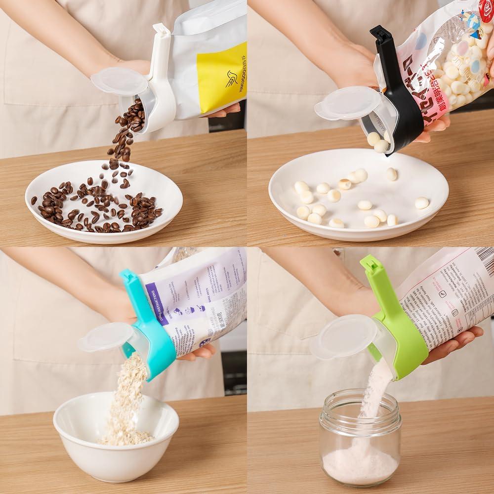 Juego de Clips de Cocina Yvey, 10 Clips Reutilizables para Alimentos