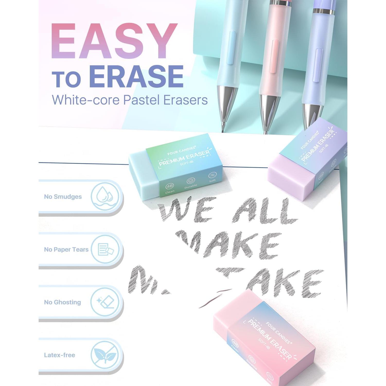 Juego de Lápices Mecánicos Four Candies 0.5 mm - 6 Lápices Pastel