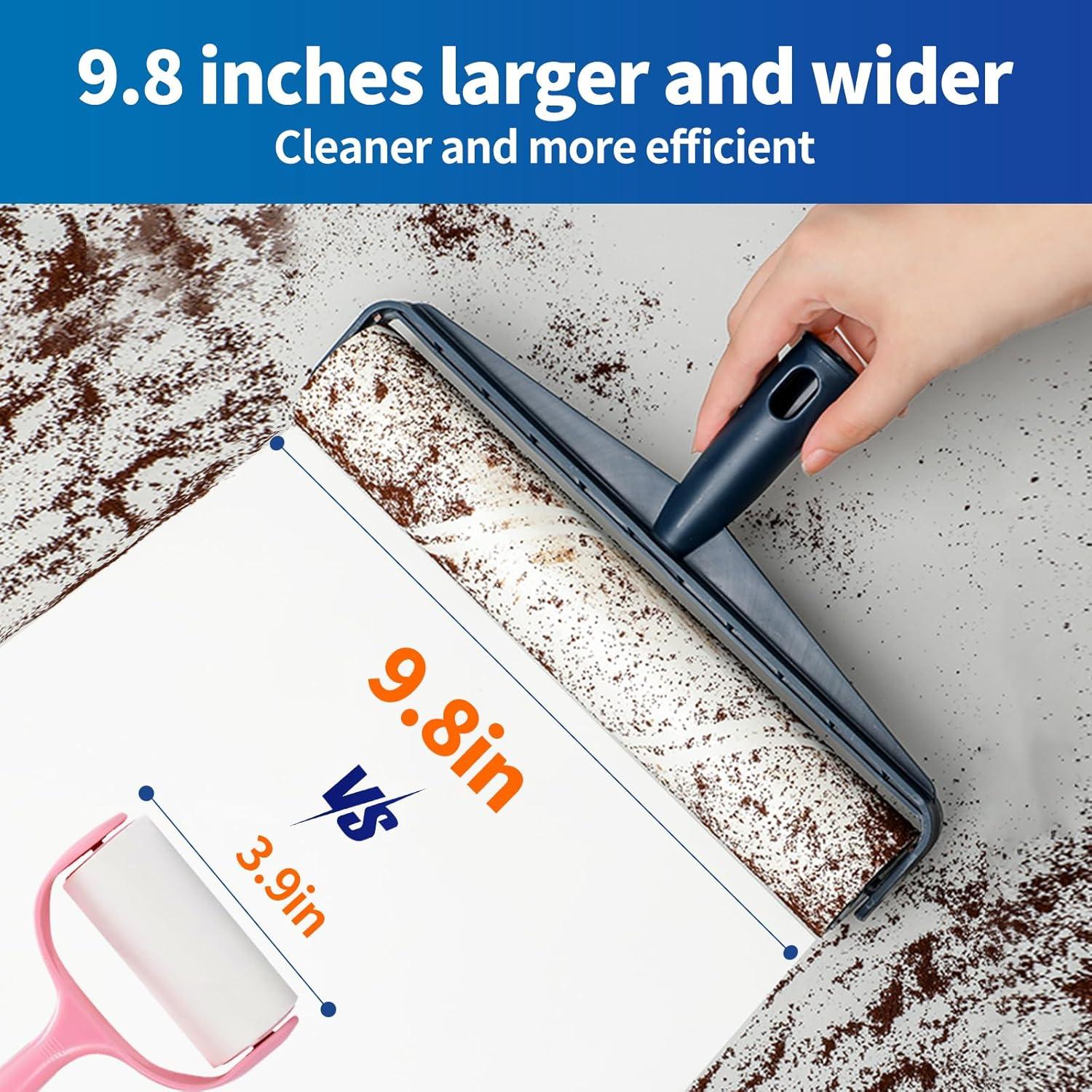 Rodillo Quitapelusas Extra Pegajoso Hohoky 9.84" (25cm) 420 Hojas