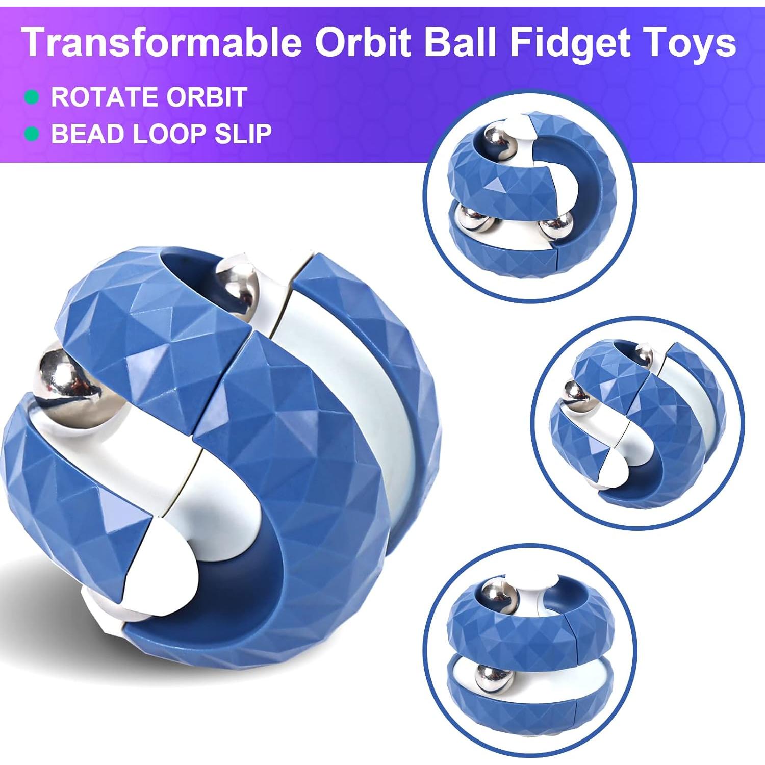 Paquete de 4 Juguetes Antiestrés Orbit Ball ONCOFAN