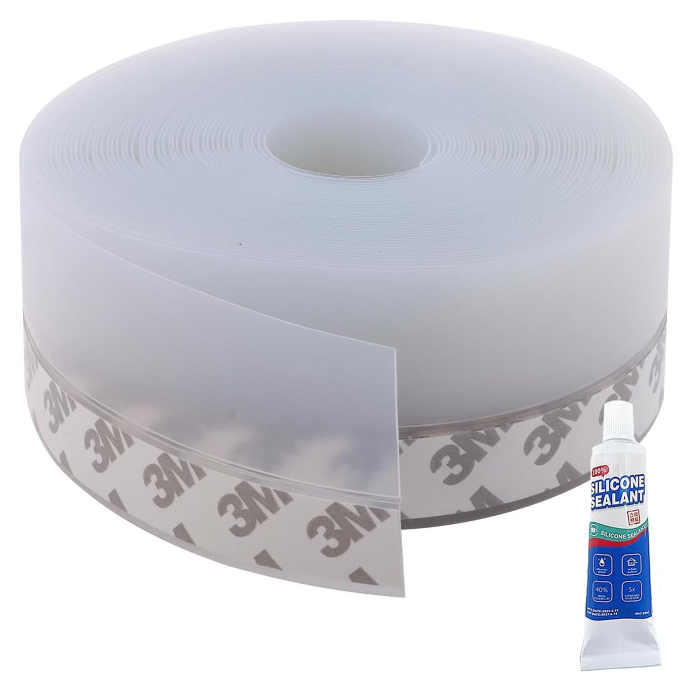 Sellador de Puerta ZERITO 9.75m Silicona Adhesivo 45mm