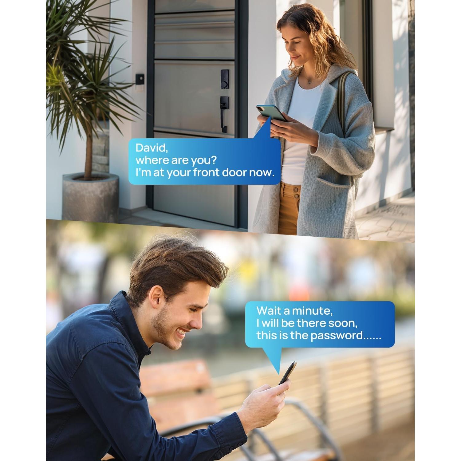 Cerradura Inteligente WiFi LOCTIAN DL0102 Pro con Huella Dactilar