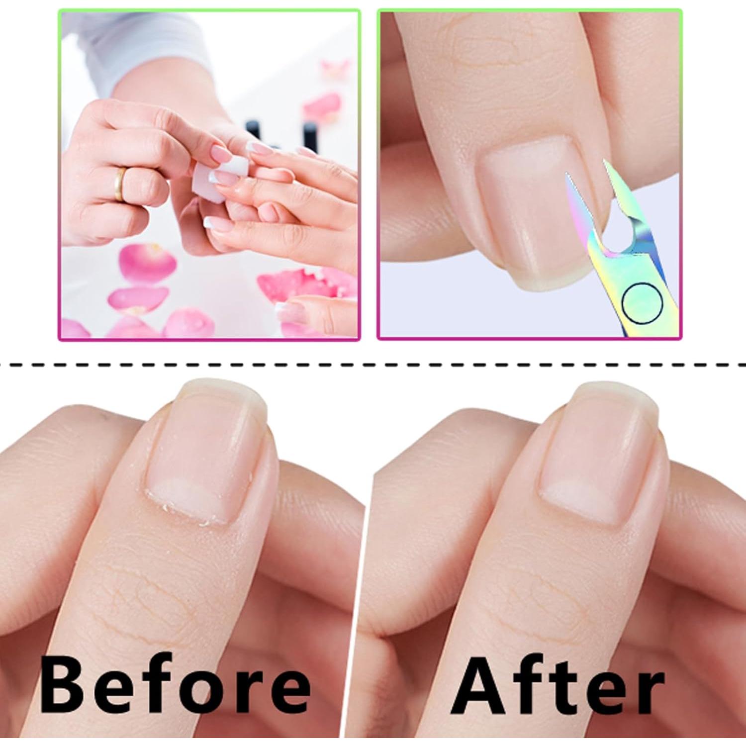 Cortador de Cutículas XUNXMAS Acero Inoxidable Colorido