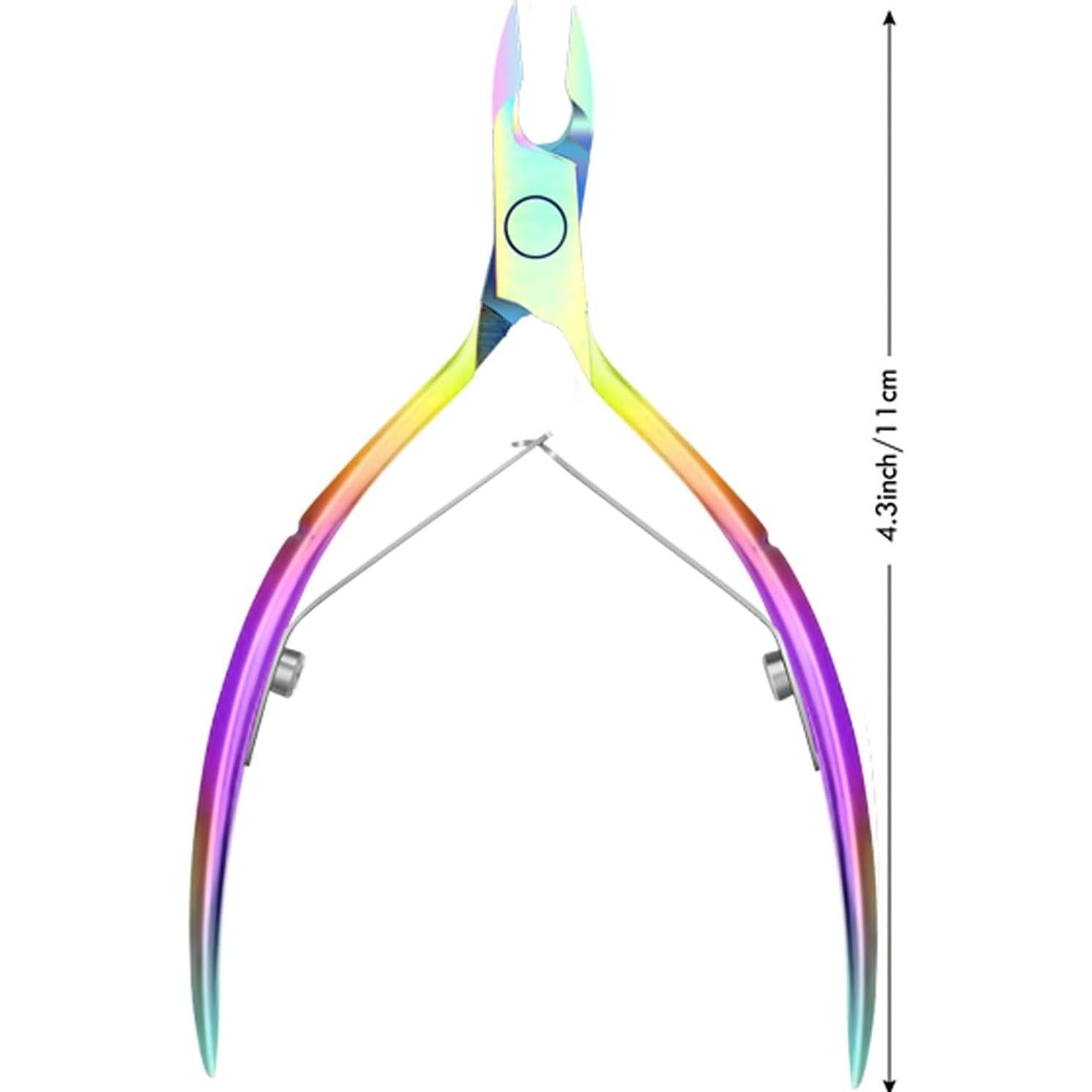 Cortador de Cutículas XUNXMAS Acero Inoxidable Colorido