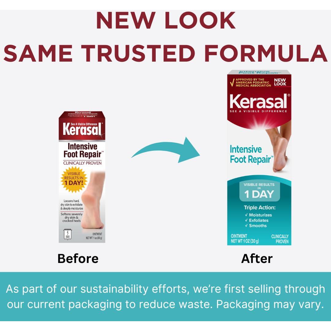Kerasal Reparación Intensiva de Pies 28.35 g - Ungüento Sanador