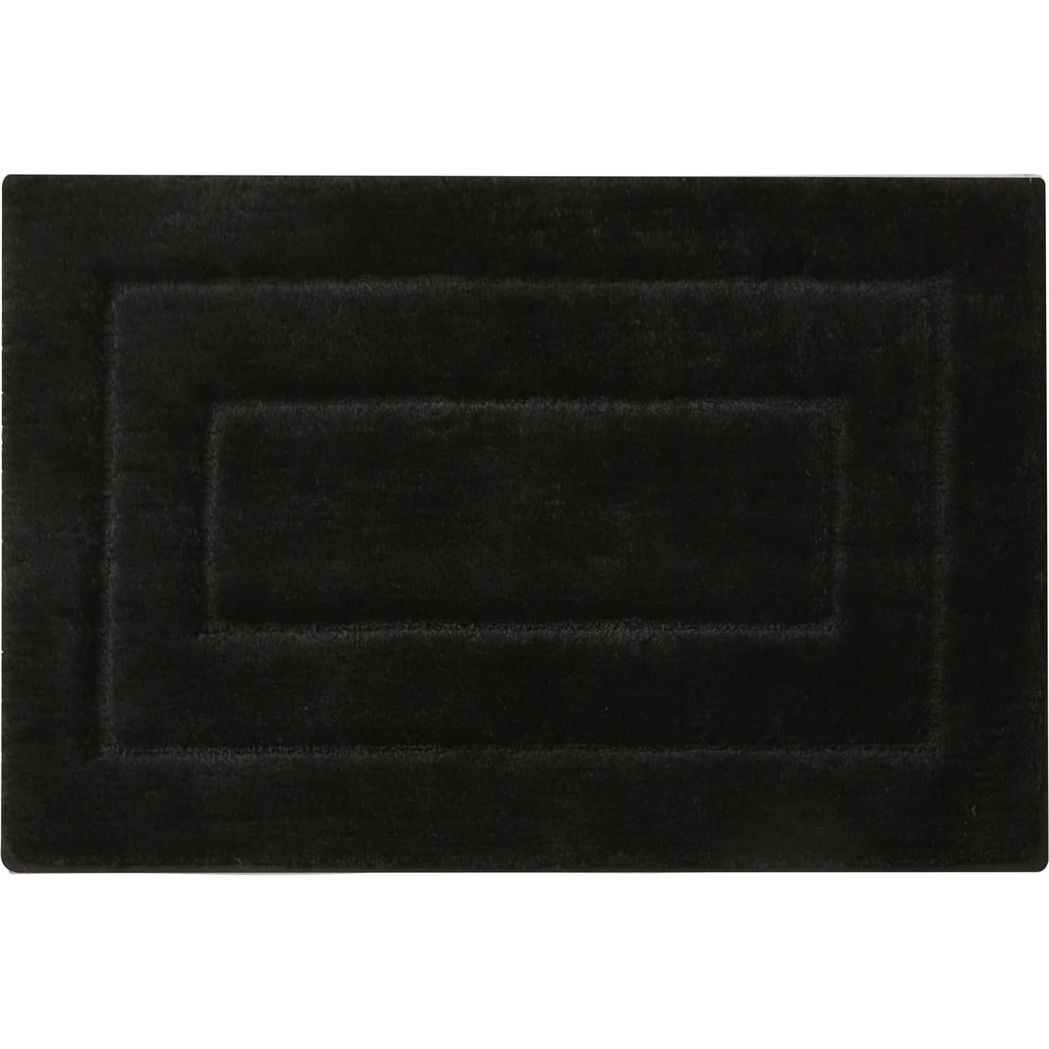 Alfombra de Baño Negra GRANNY SAYS 40x60 cm Antideslizante