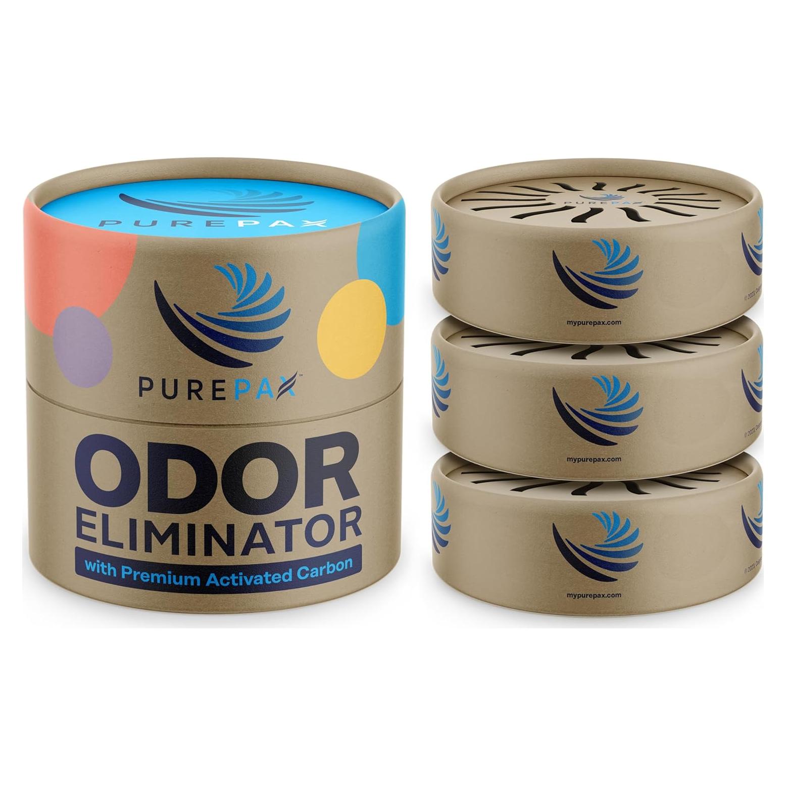 PUREPAX Eliminador de Olores - Carbón Activado Sin Fragancia