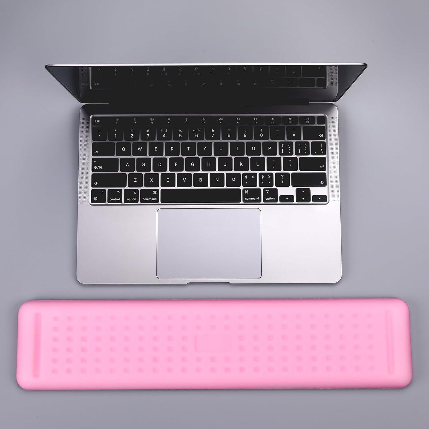 Reposamuñecas Ergonómico Aelfox Lux Rosa, Espuma Viscoelástica