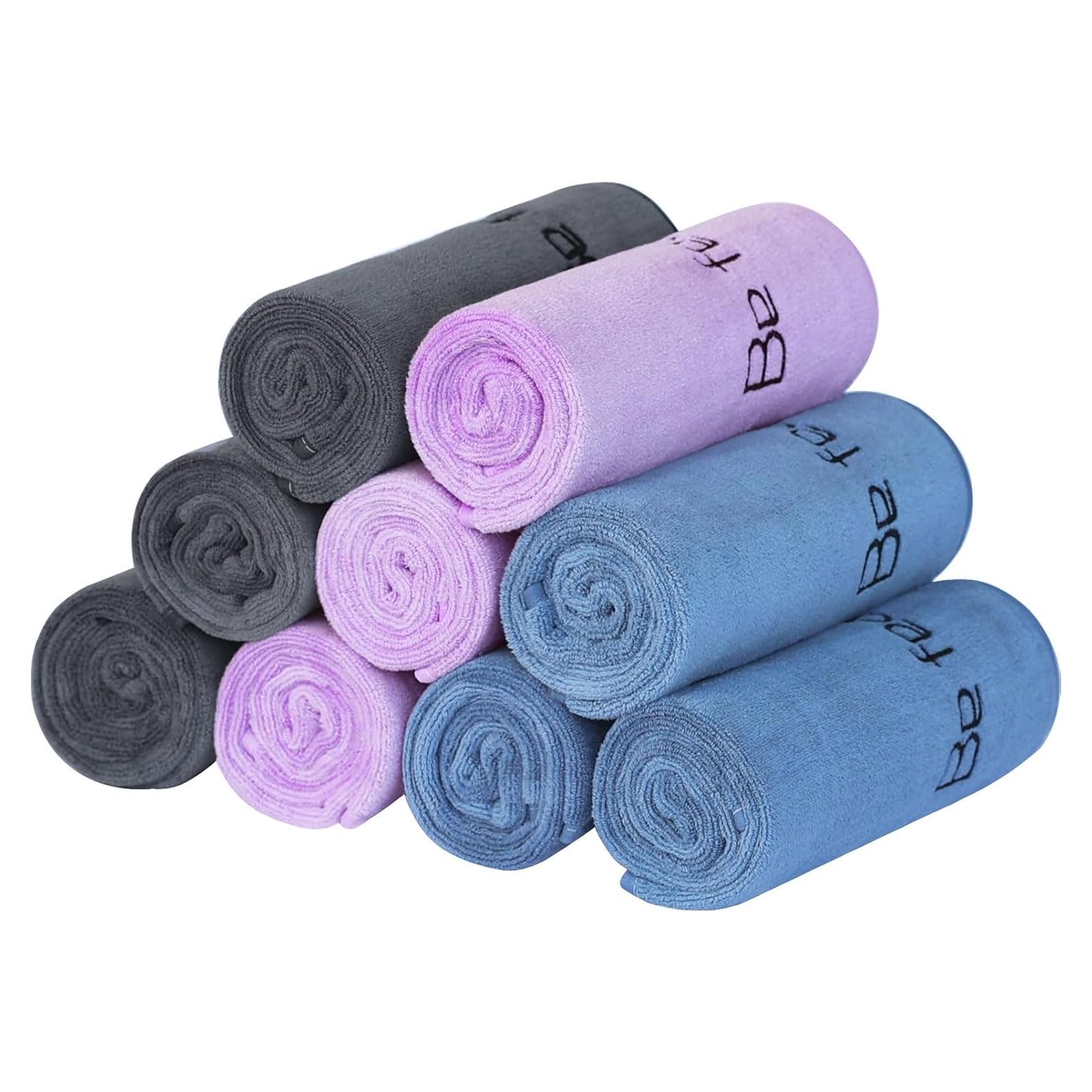 Toallas de Gimnasio Wuwahold Microfibra 9 Piezas 38x79 cm