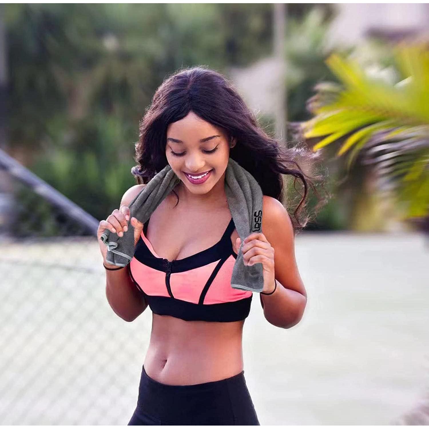 Toallas de Gimnasio Wuwahold Microfibra 9 Piezas 38x79 cm