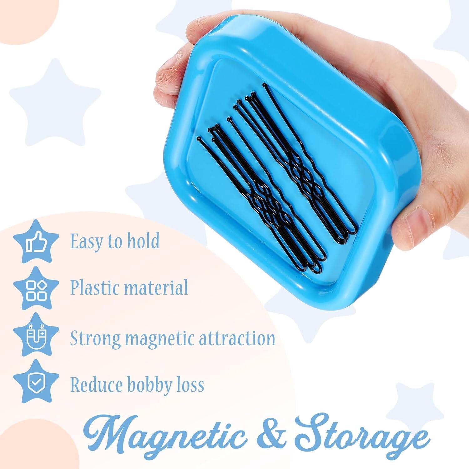 Soporte Magnético para Horquillas Azul Tellegloww 9x9 cm