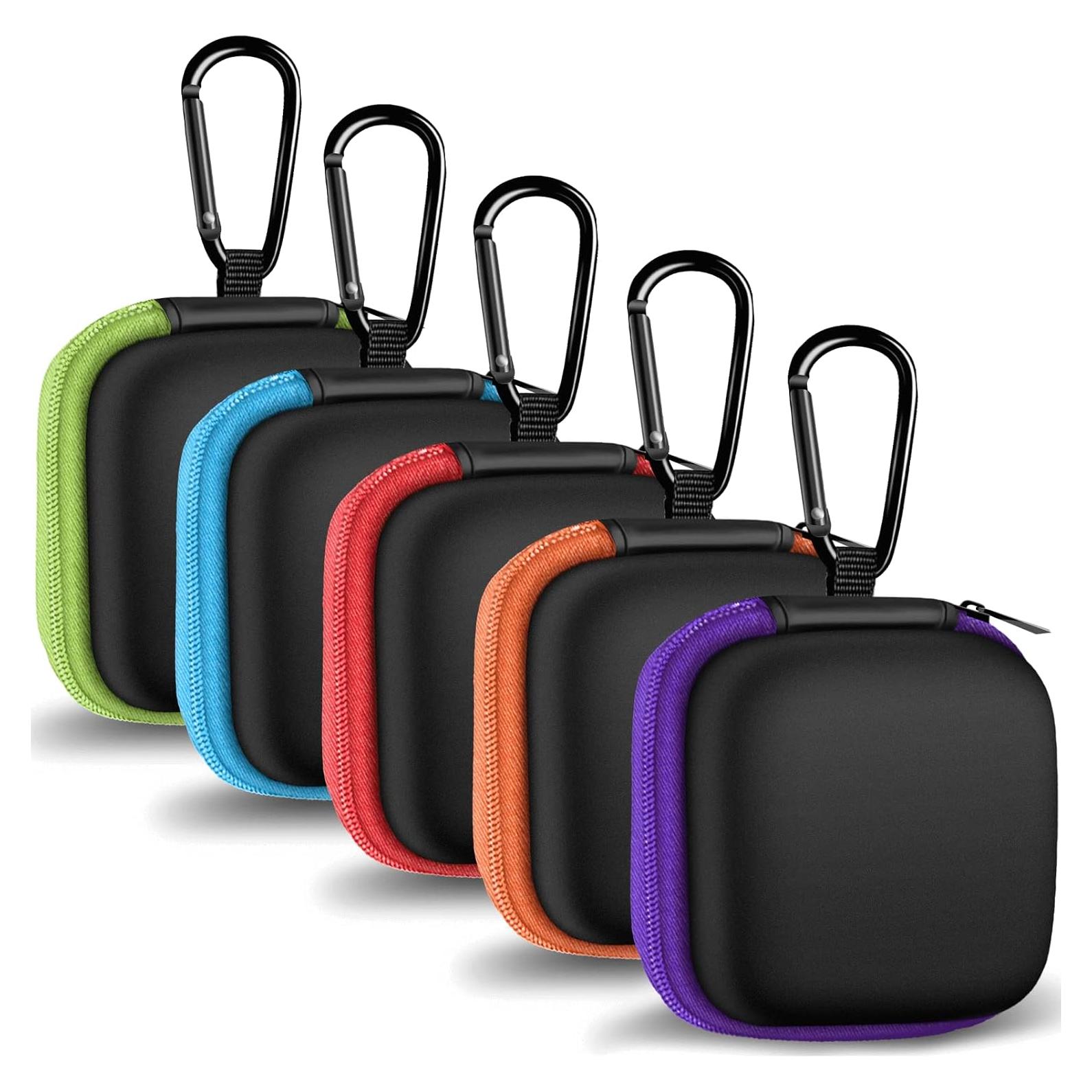 Funda Cuadrada MOLOVA para Auriculares 5 Pack Multicolor