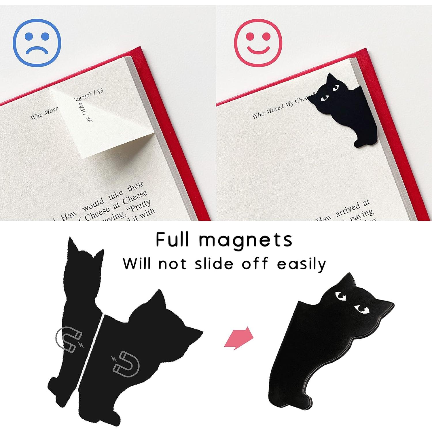 Marcadores Magnéticos Yasest - 6 Piezas de Gato Kawaii