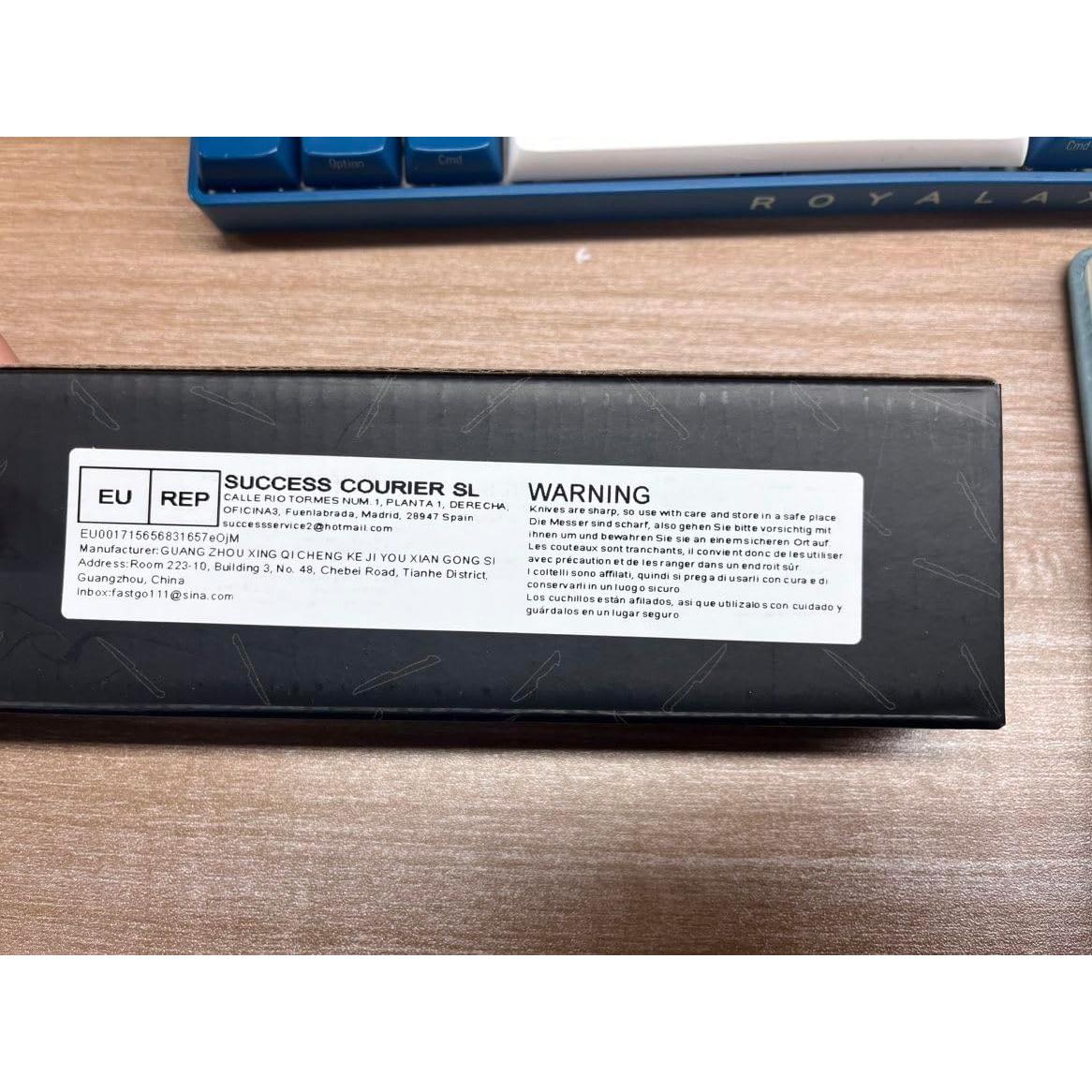 Set de 6 Cuchillos para Mantequilla Hunnycook 22 cm Acero Inoxidable