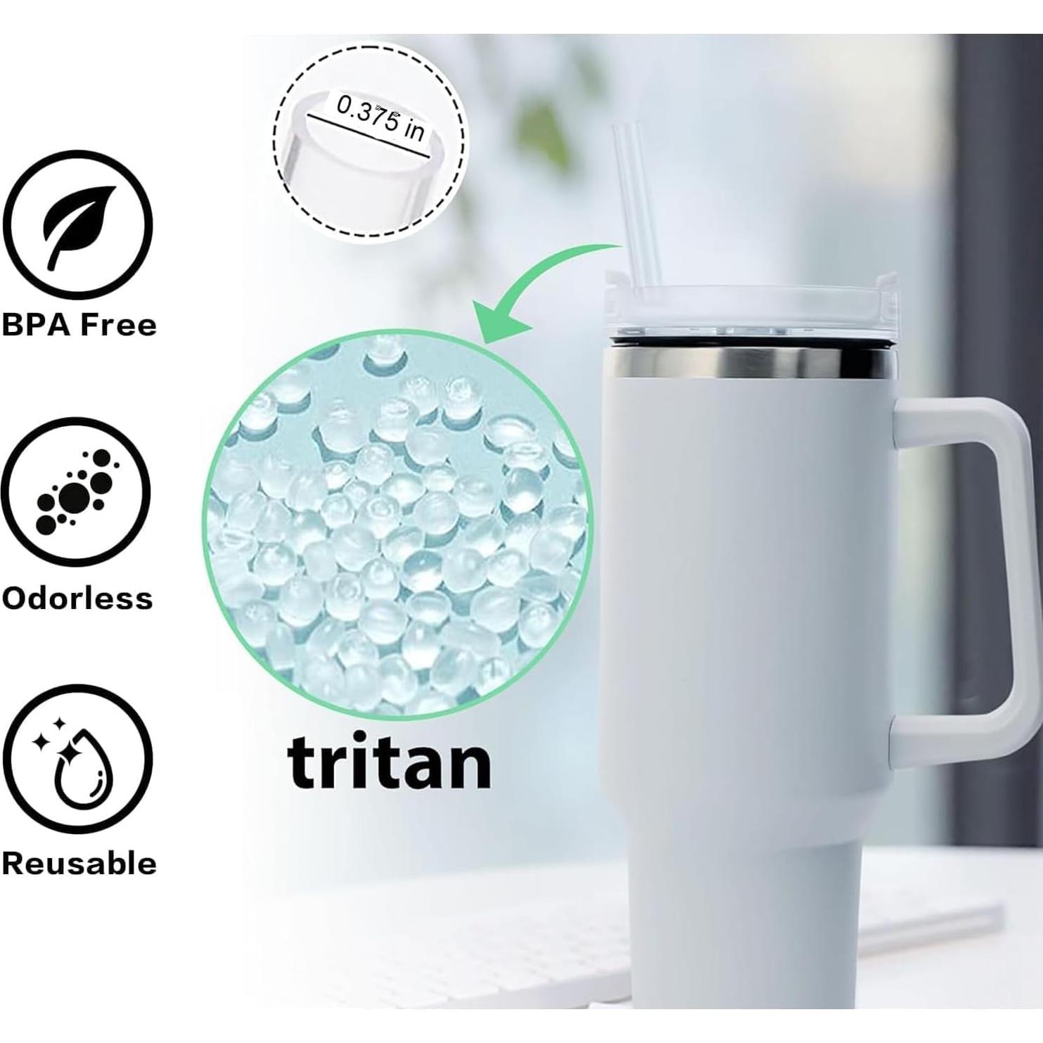 Pajitas Reutilizables VGHNQ para Stanley Cup 14/20 oz - 6 Unidades