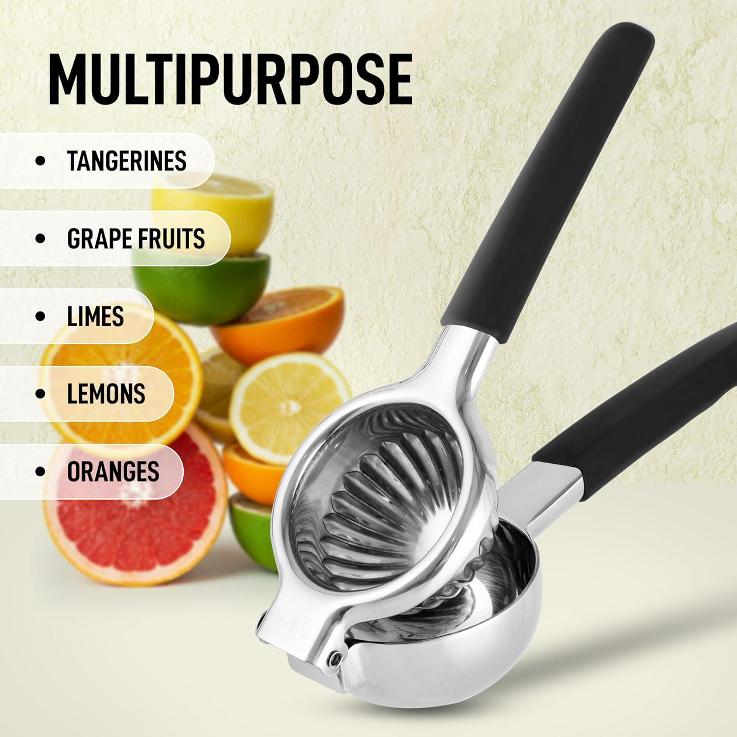 Exprimidor de Limón Zulay Acero Inoxidable Grande 0.5L